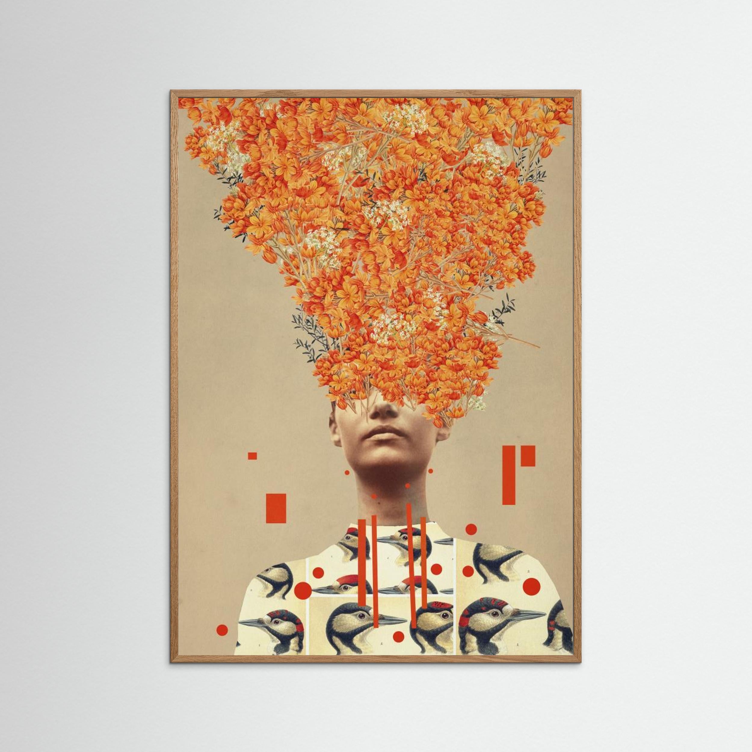 Bird Flight In Autumn by Frank Moth