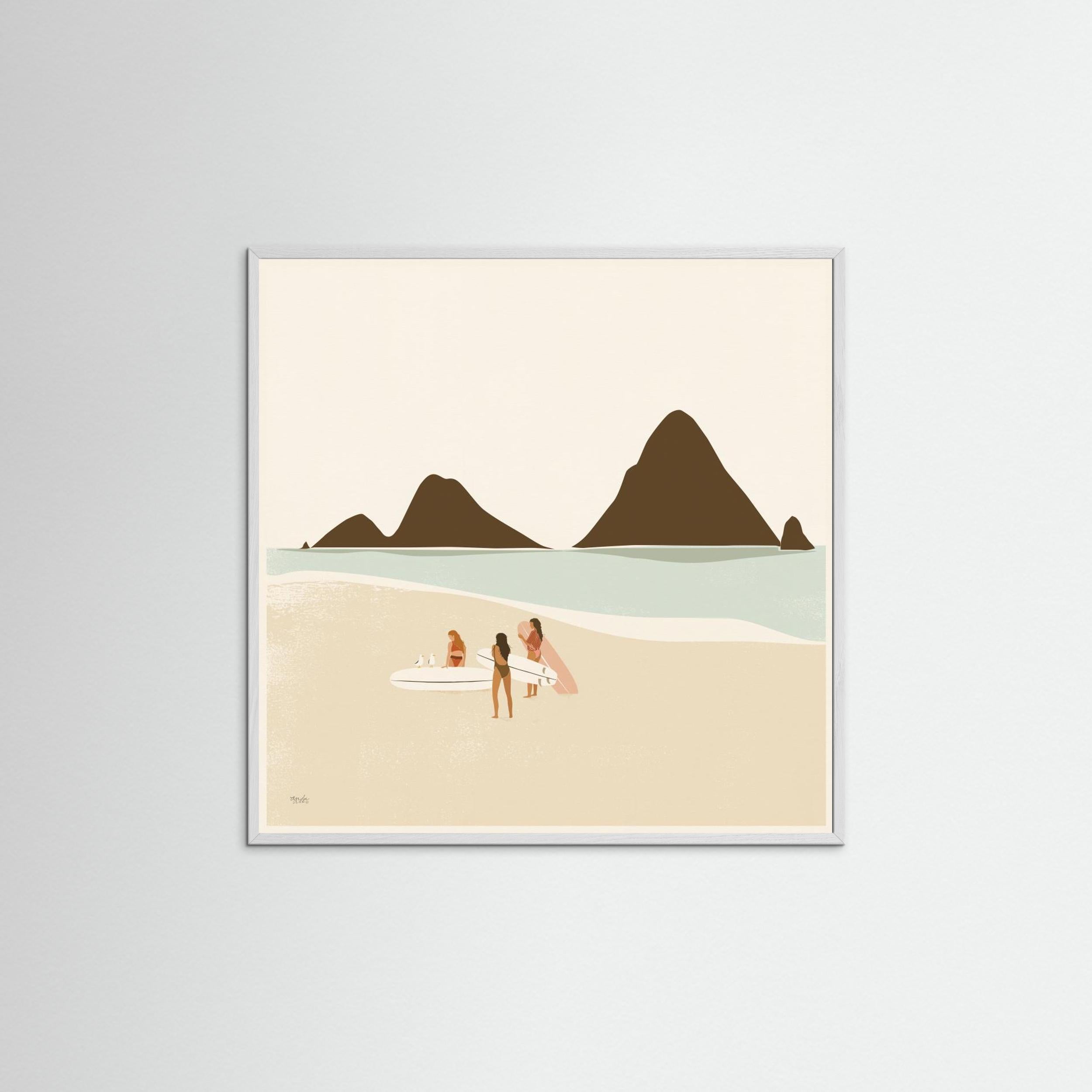 Surf Club by Andi Bell Art