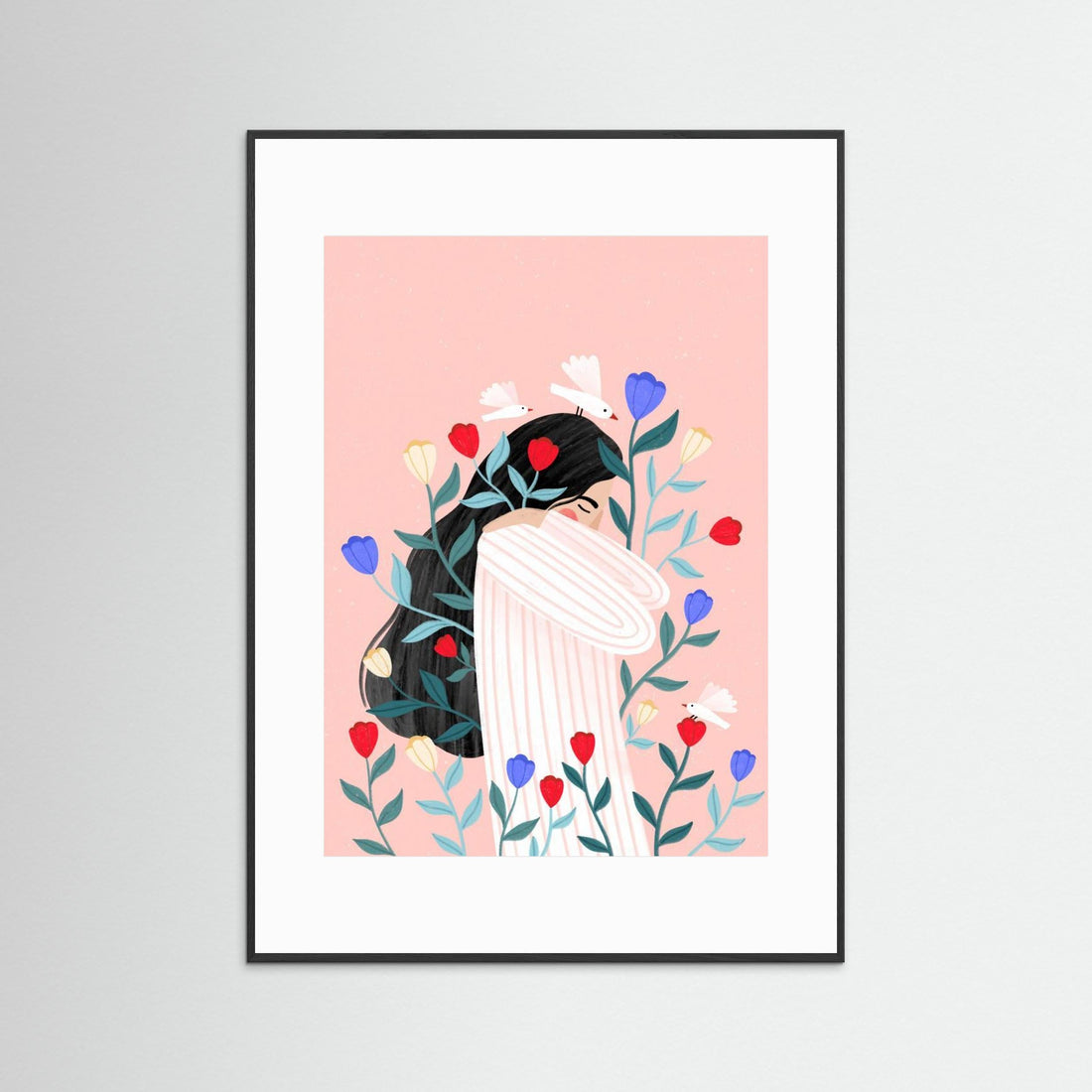 Self Love by Bea Müller - Fine Art Paper Print - dreamtprint.art - 14 x 21 cm / 5 x 8″ (A5)