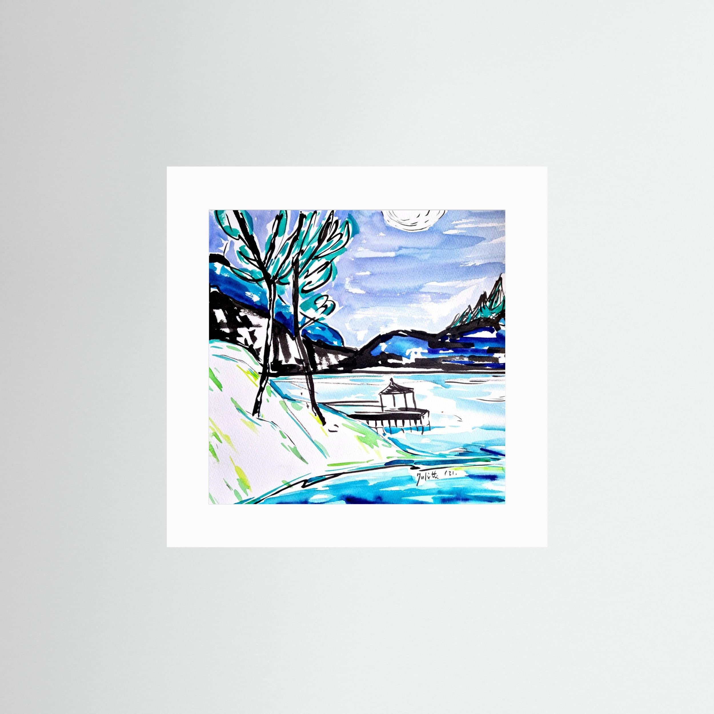 Japanese landscape by Julija Belickienė