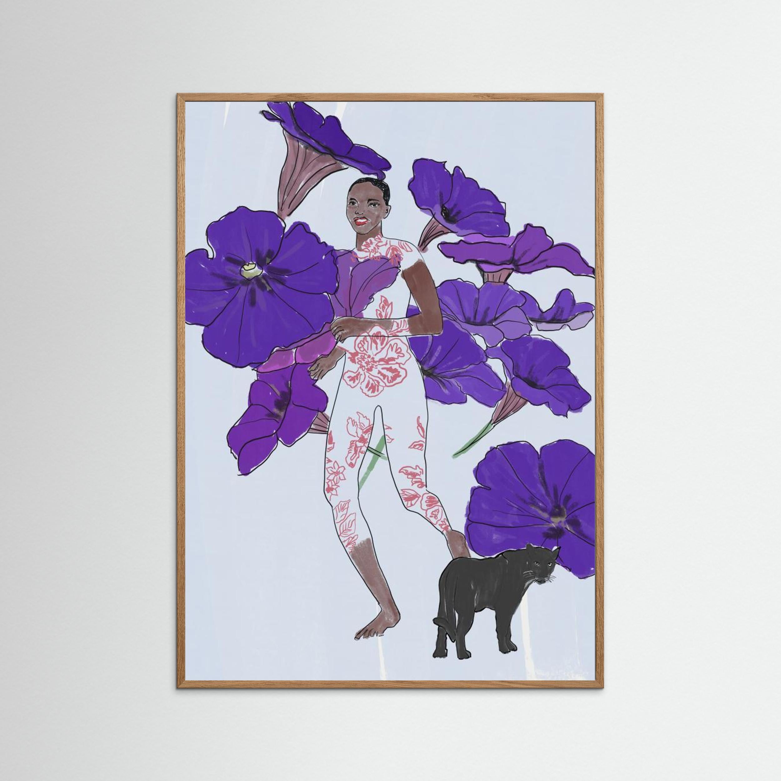 Violets by Beate Tubach