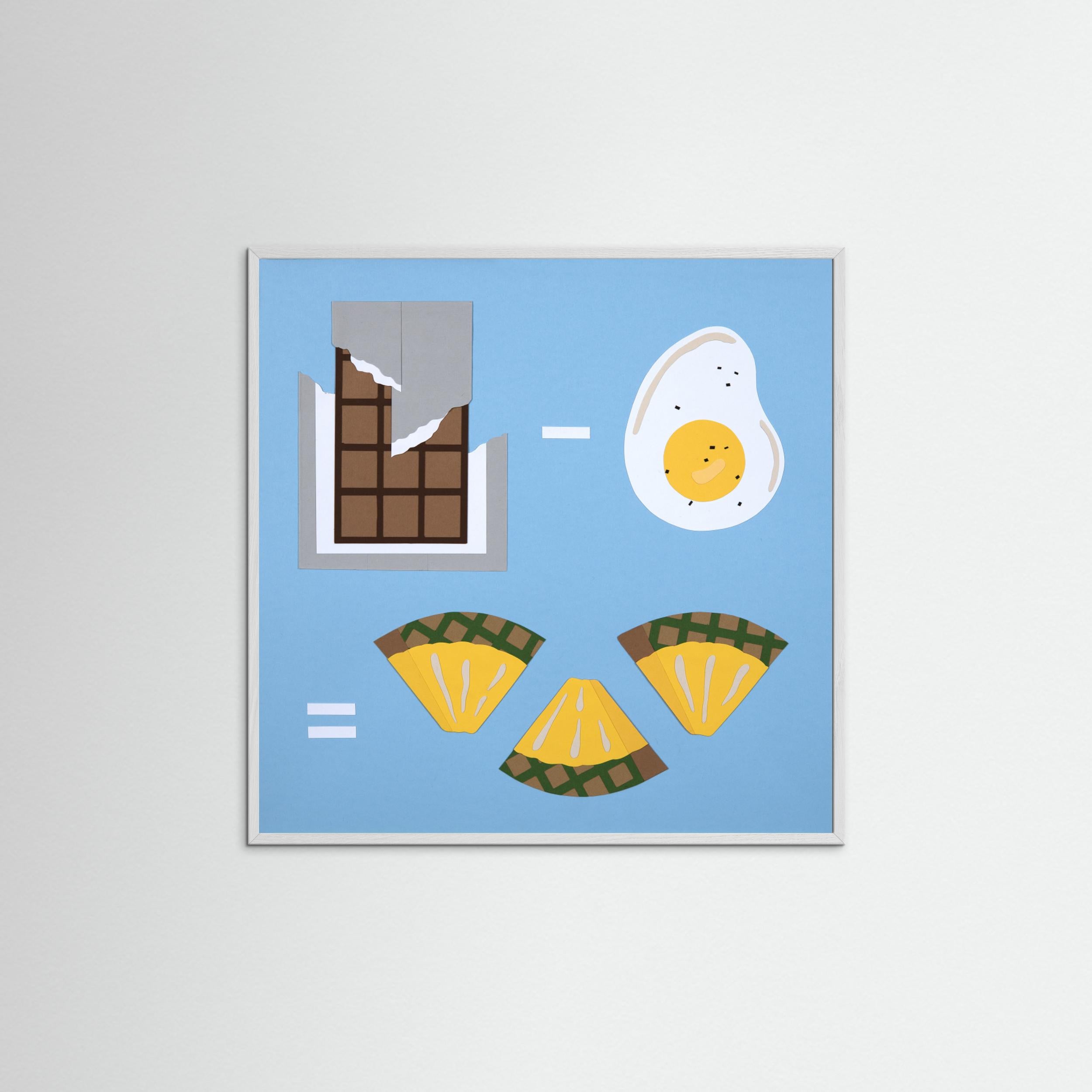 Food Math: Chocolate - Egg = Pineapple by Rankin Willard