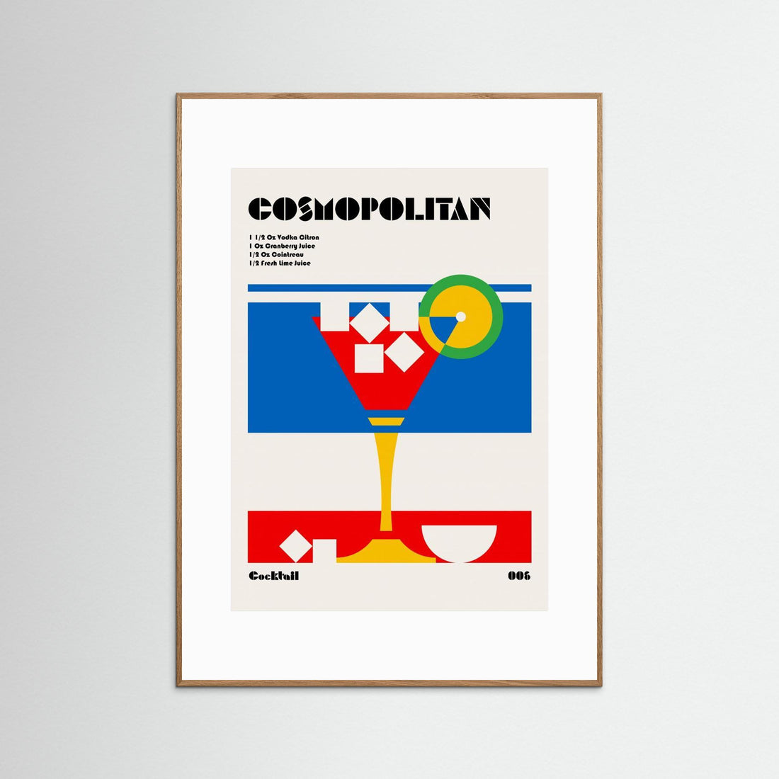 Cosmopolitan Bauhaus Cocktail by Retrodrome