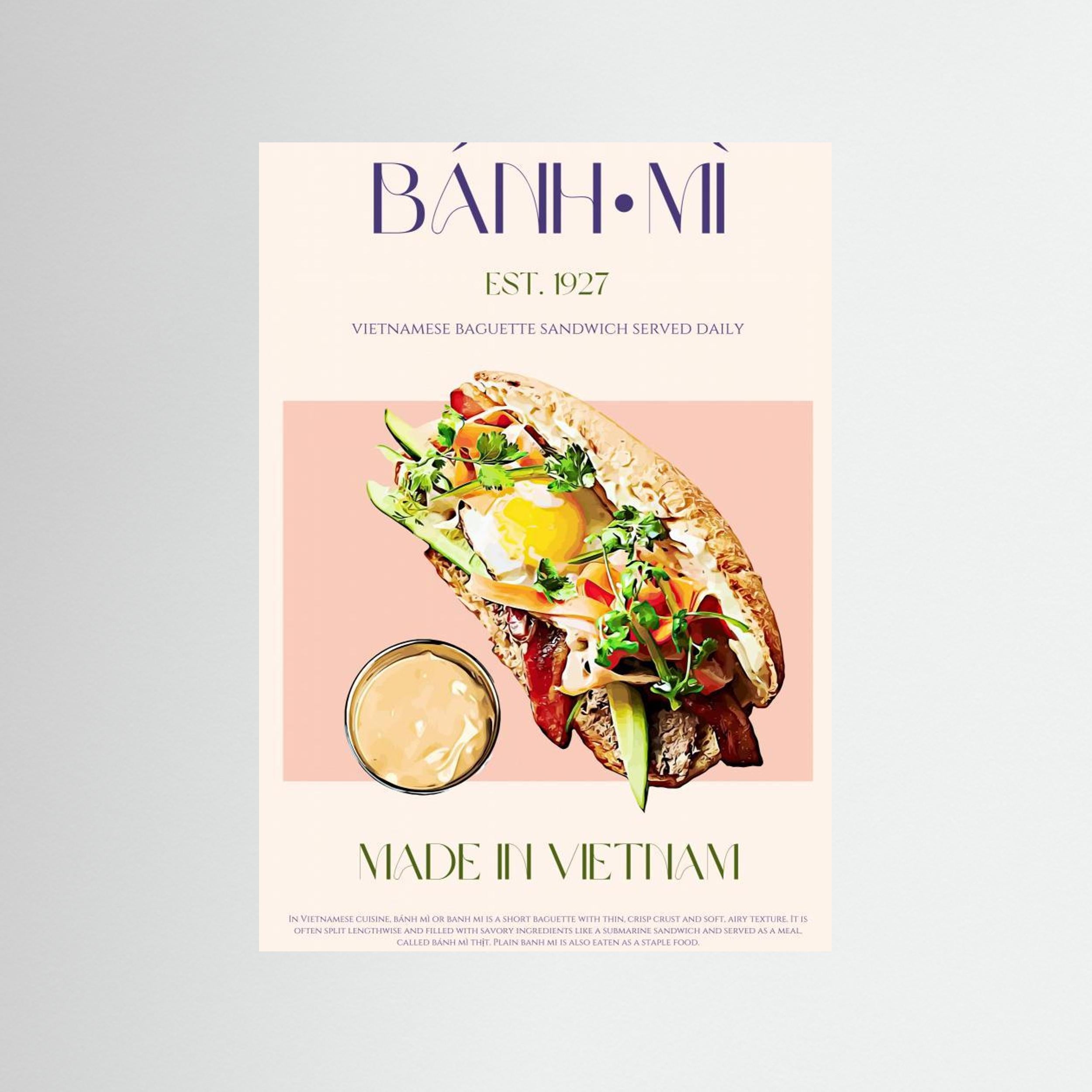 23ratiobanhmiprint by Nazma Khokhar