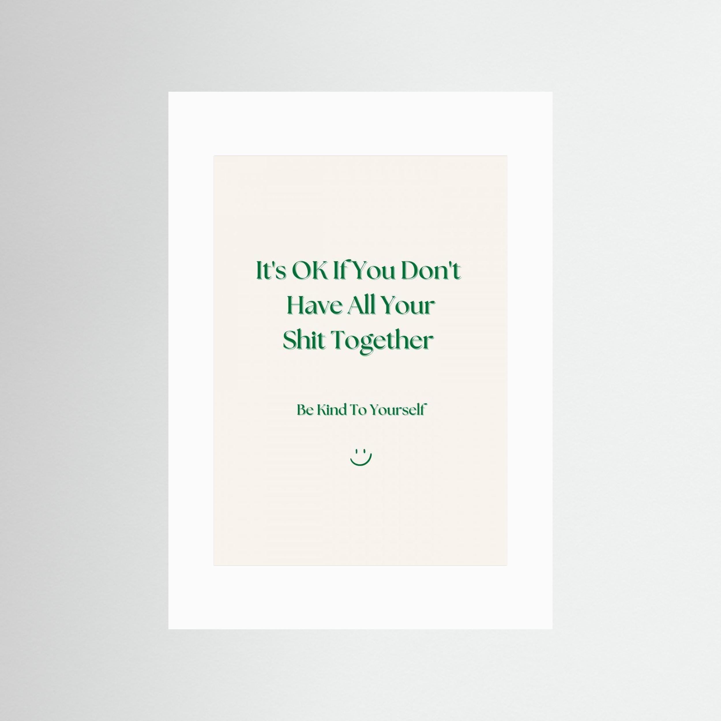 Be Kind Reminder by Nazma Khokhar