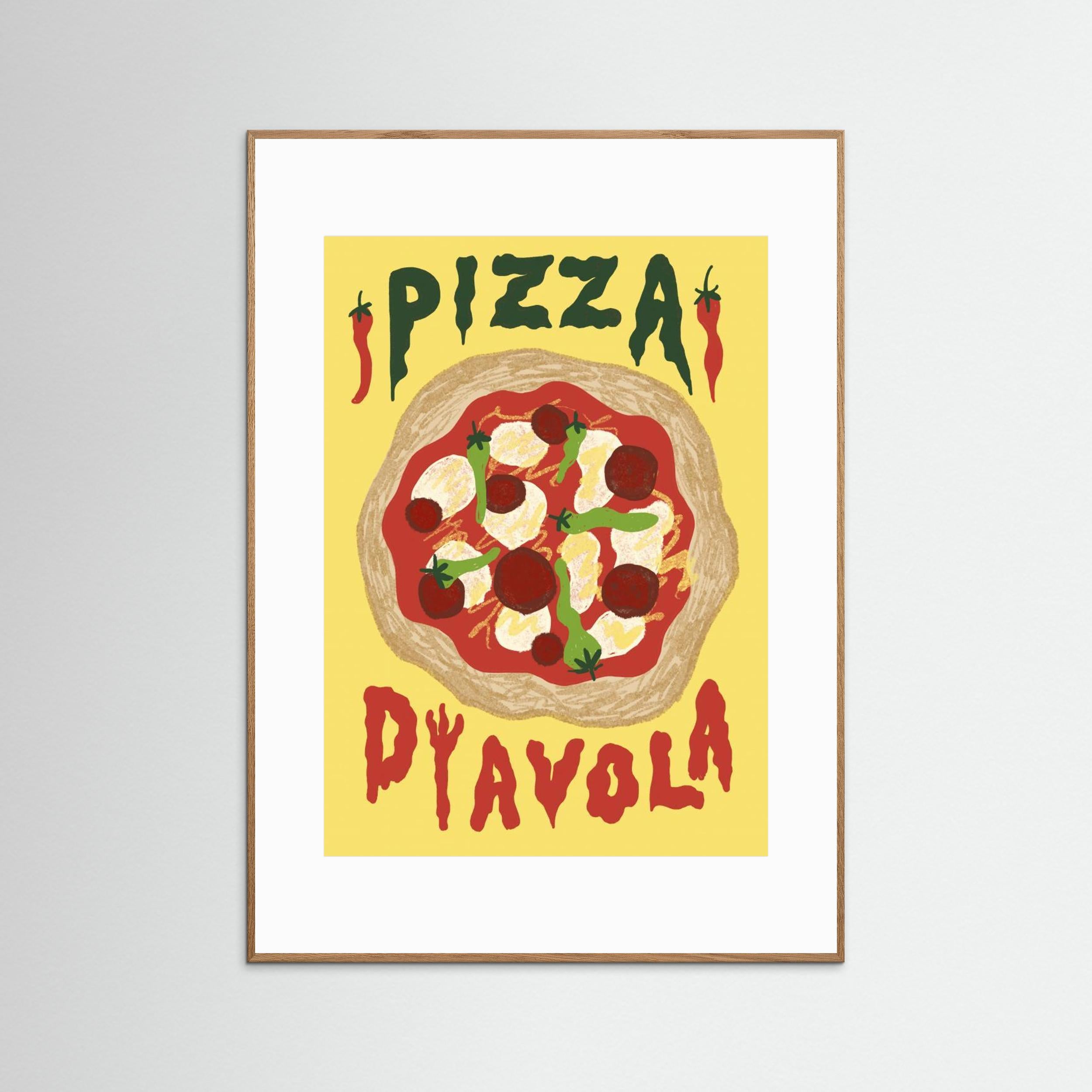 Pizza Diavola by Studio Dolci