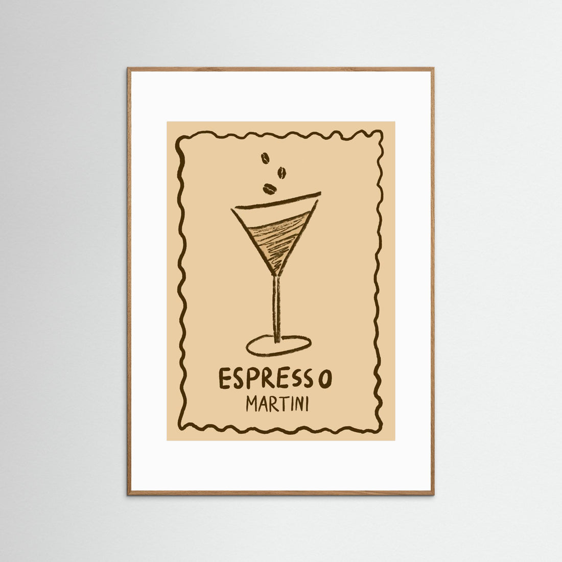 Poster Espresso Martini Up by Studio Dolci