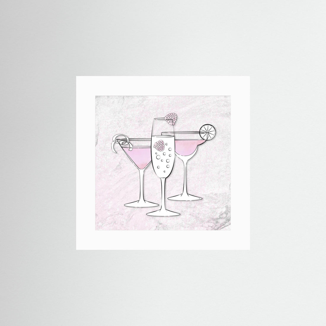 Pink Drinks by Martina