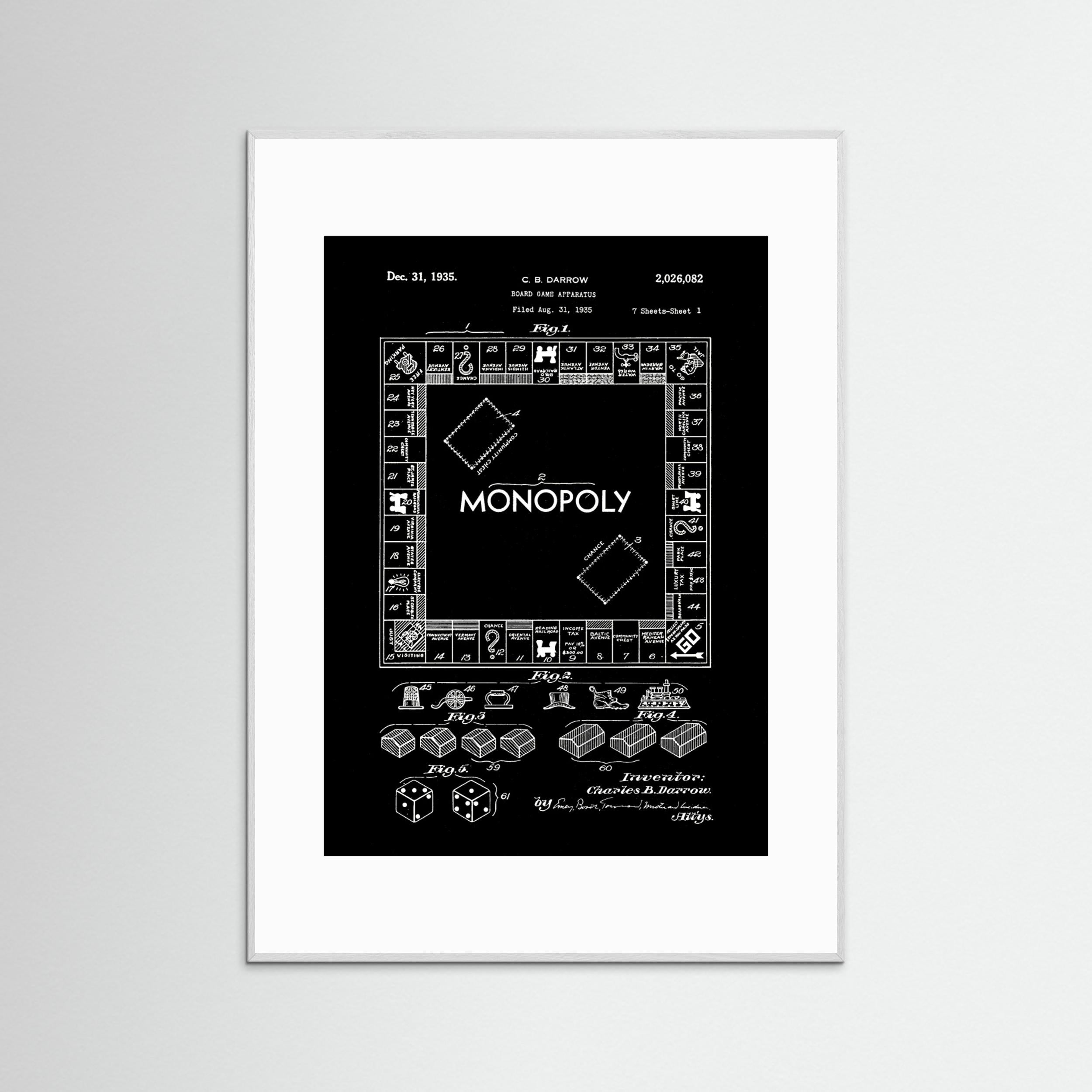 Board Game Patent 1935 by Andreas Magnusson