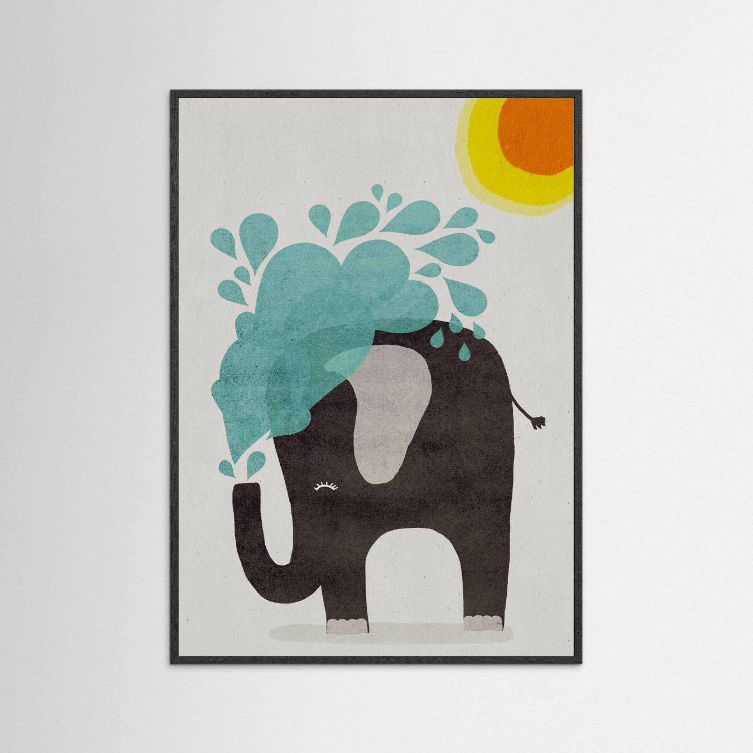 Funny elephant by Treechild