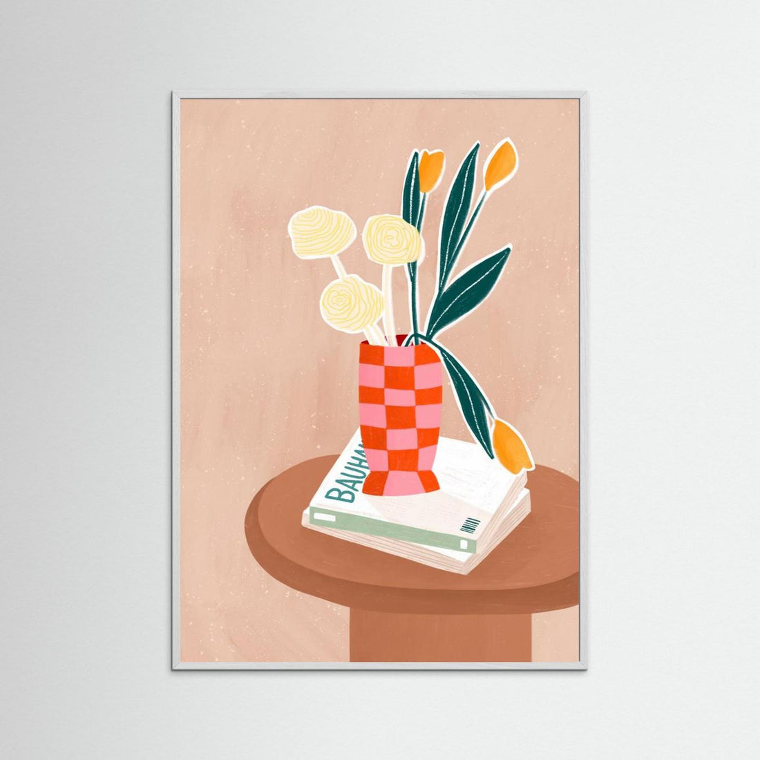 Checkered Vase by Bea Müller