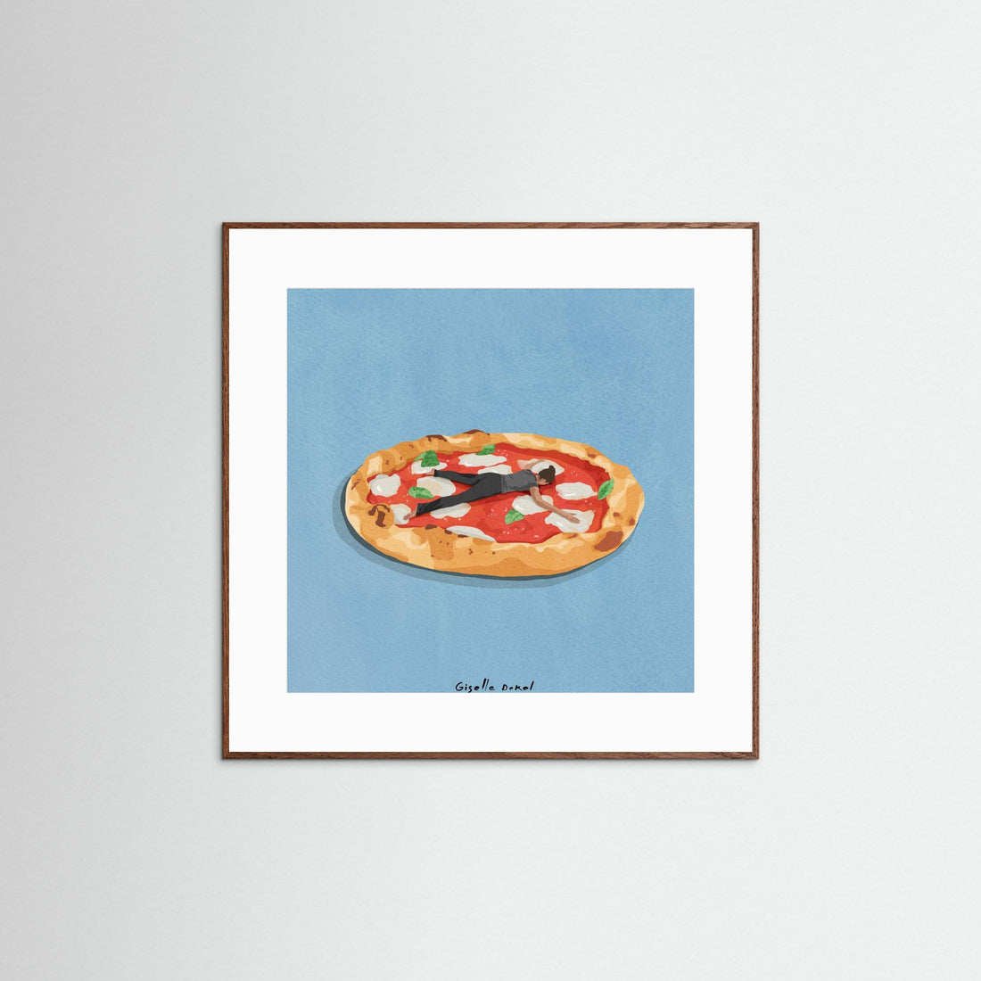 Pizza Girl by Giselle Dekel