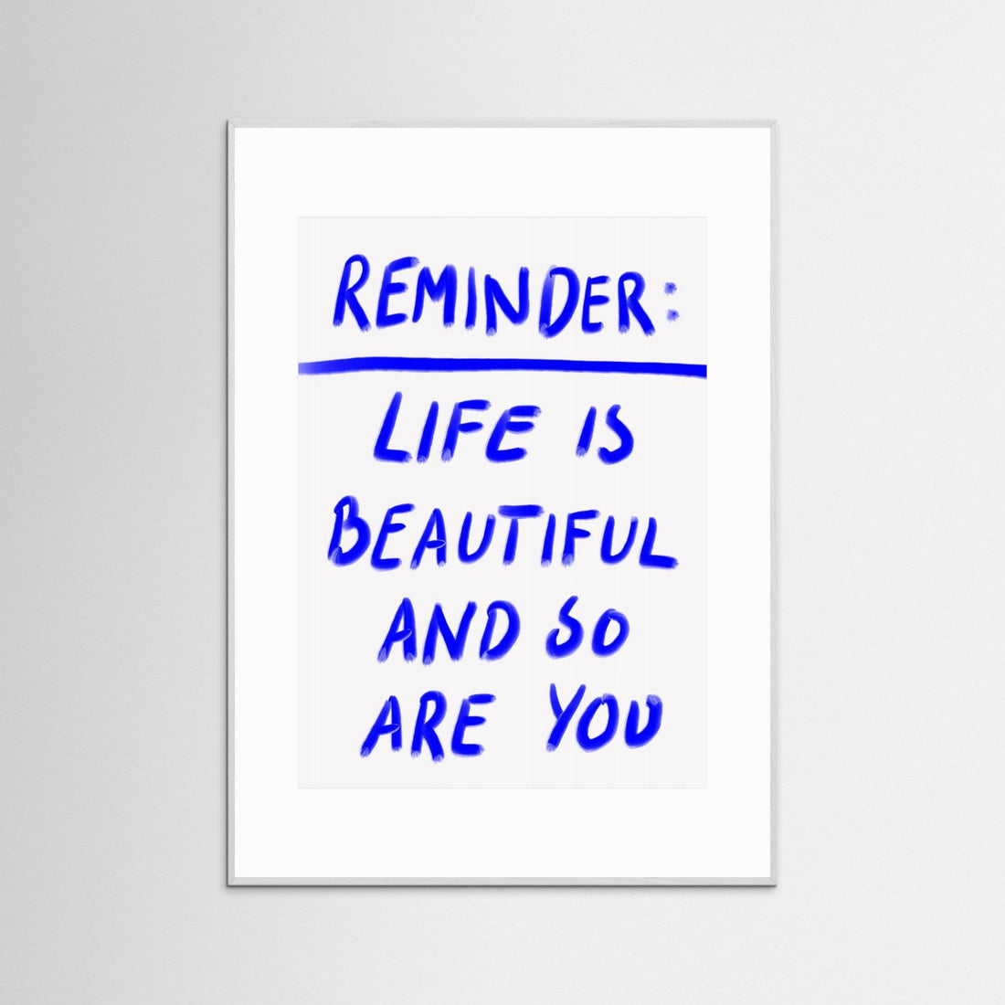 Reminder by Athene Fritsch