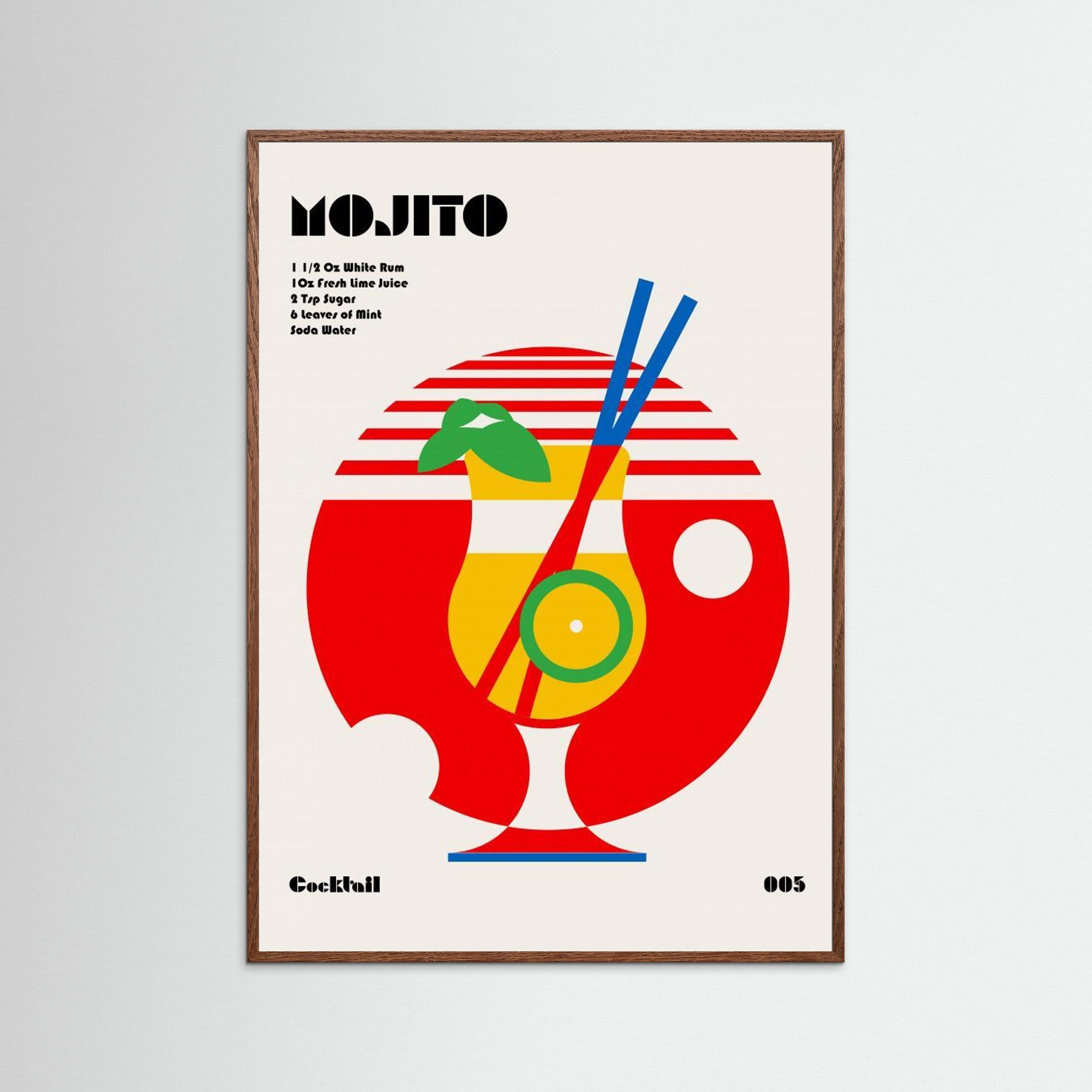 Mojito Bauhaus Cocktail by Retrodrome