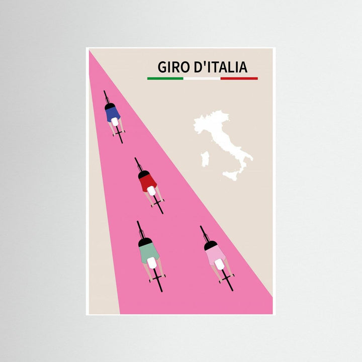 Giro d Italia Poster by Paperago