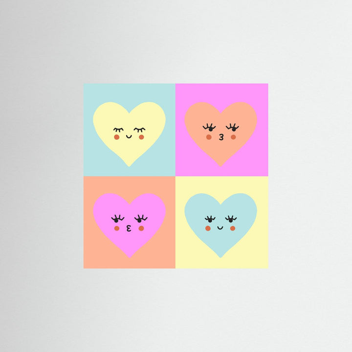 Happy Cute Hearts by Treechild
