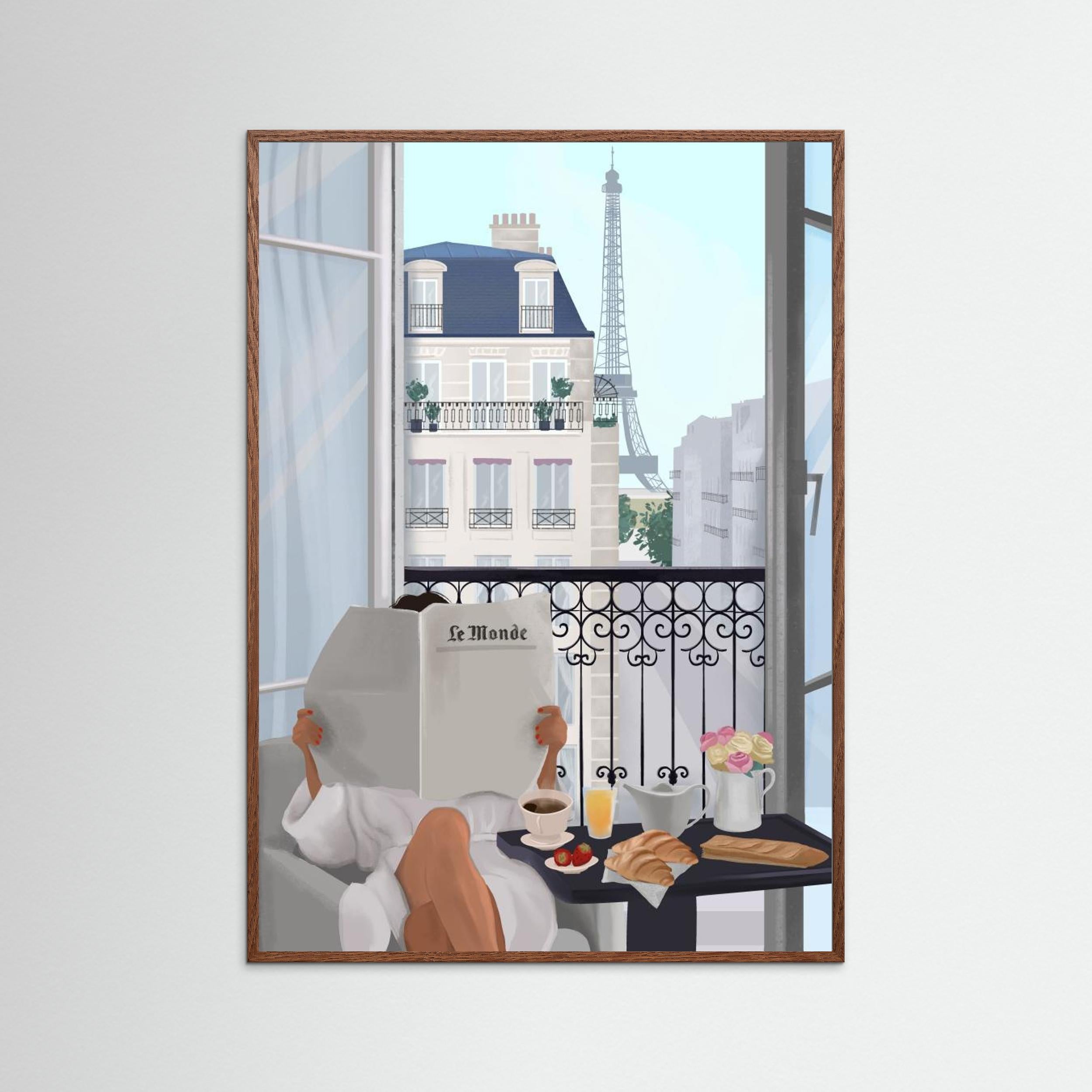 Paris Balcony by Petra Lizde