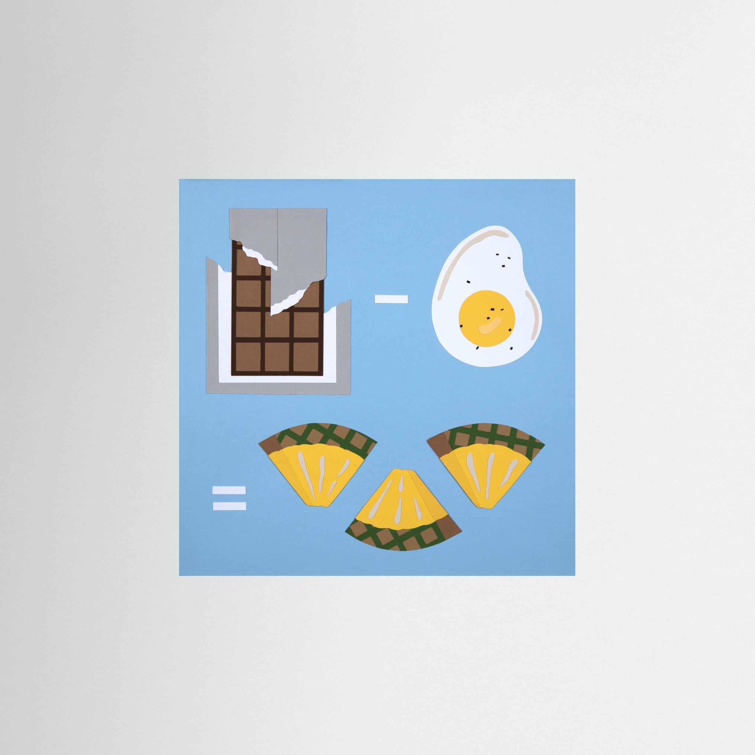 Food Math: Chocolate - Egg = Pineapple by Rankin Willard