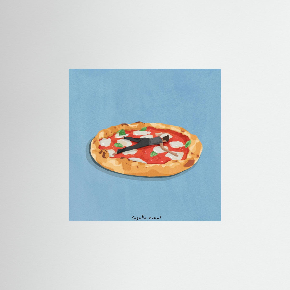 Pizza Girl by Giselle Dekel
