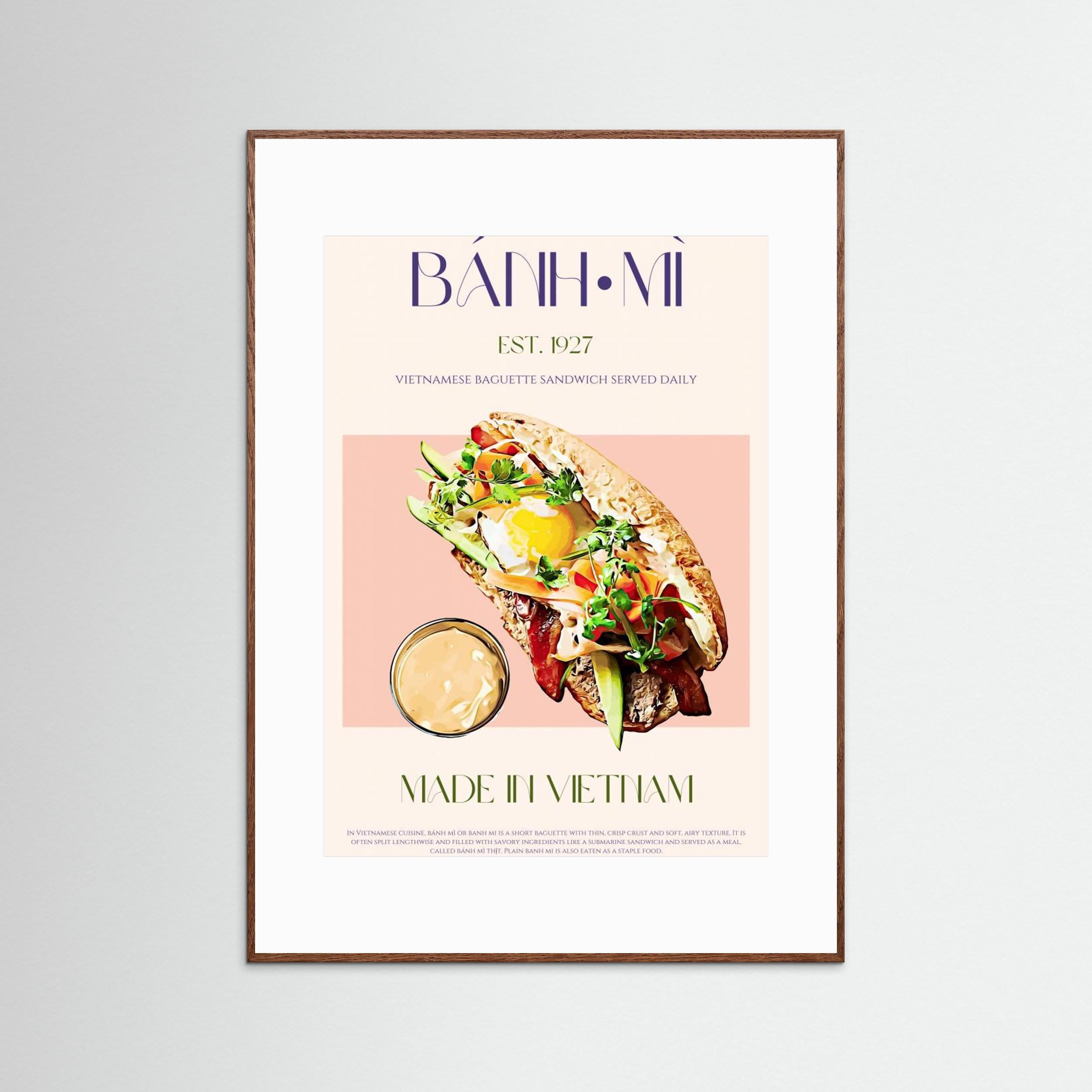 23ratiobanhmiprint by Nazma Khokhar