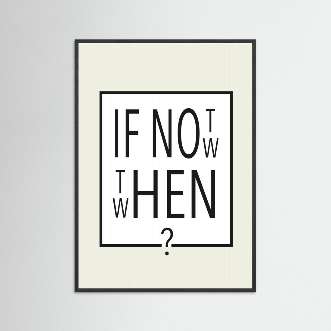 If not now - then when? by Andreas Magnusson