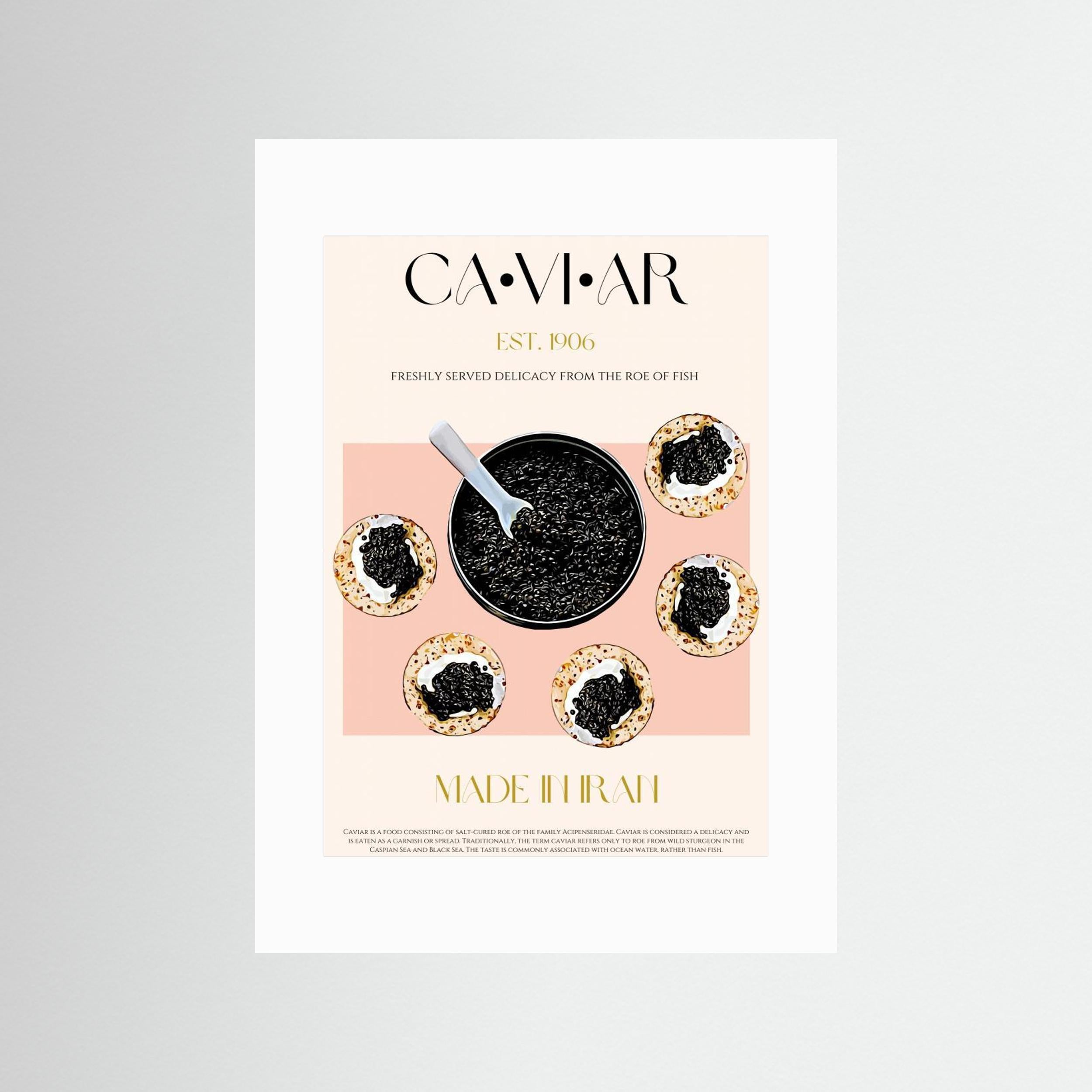 23ratiocaviarprint by Nazma Khokhar