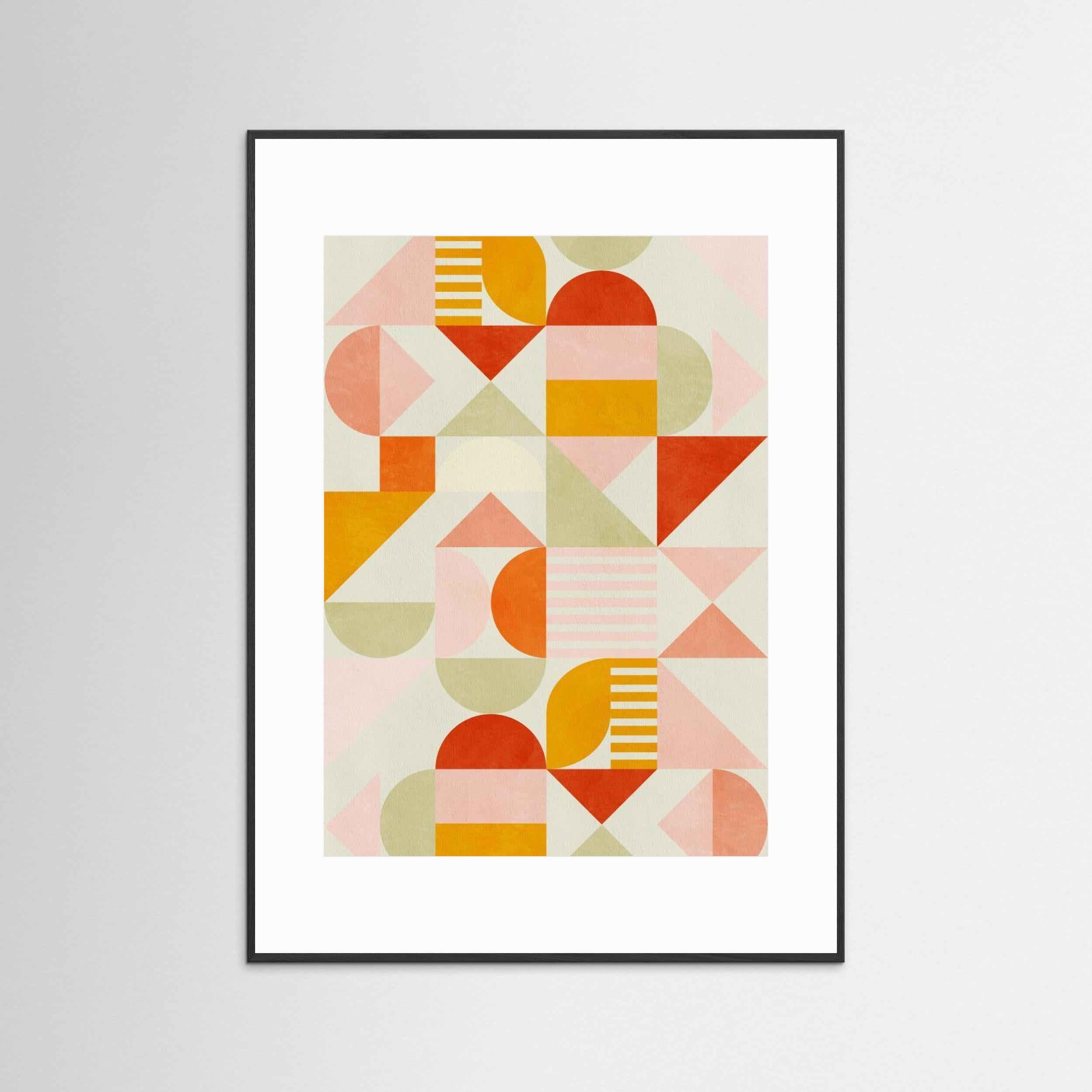 Bauhaus Fun Pastel by Ana Rut Bre
