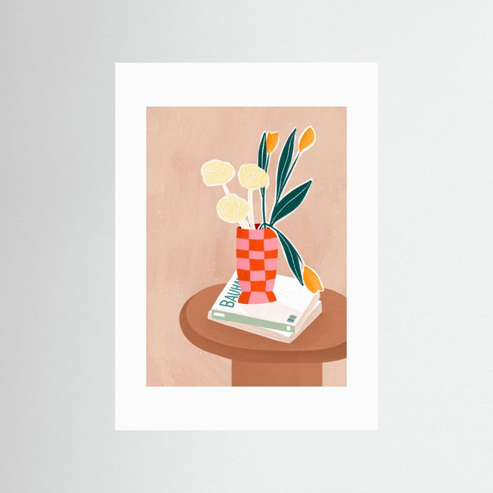 Checkered Vase by Bea Müller