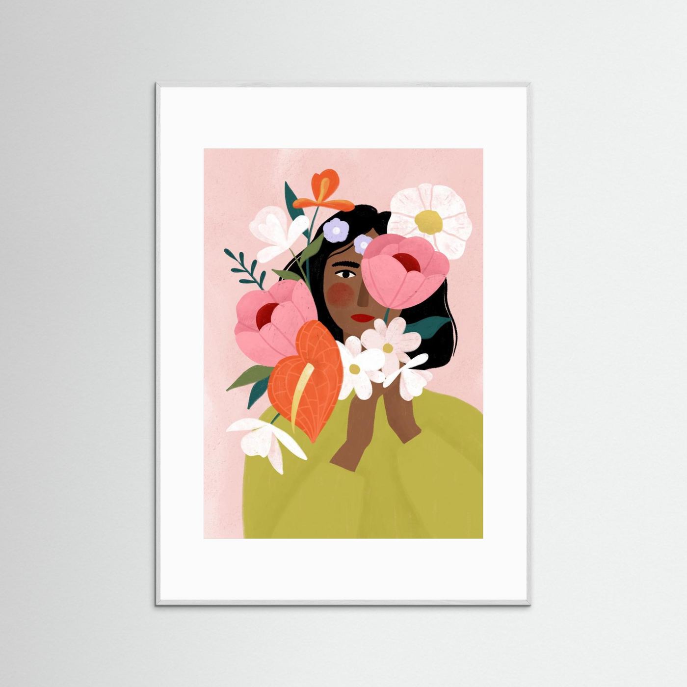 Flower Lady by Bea Müller