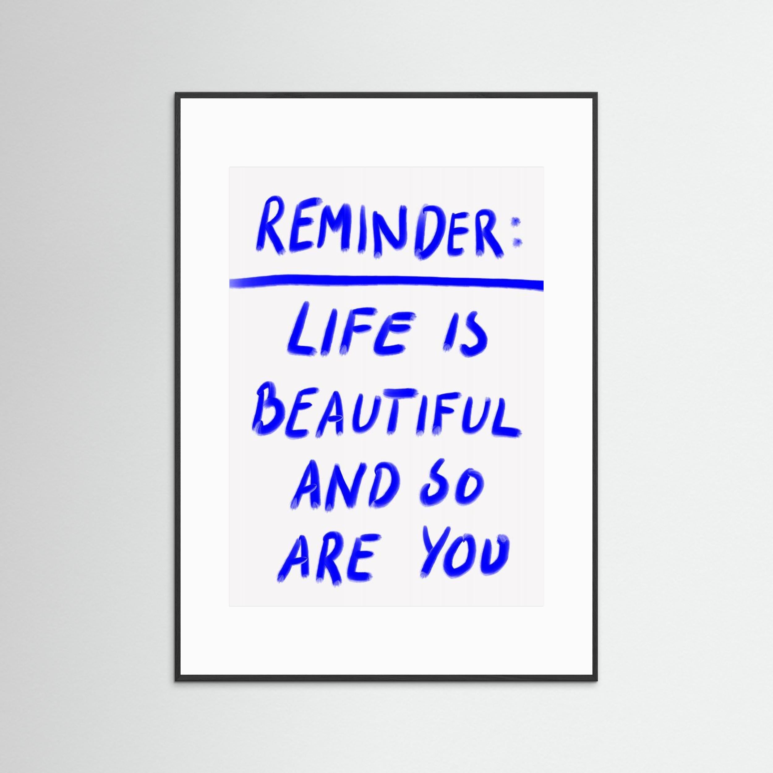 Reminder by Athene Fritsch