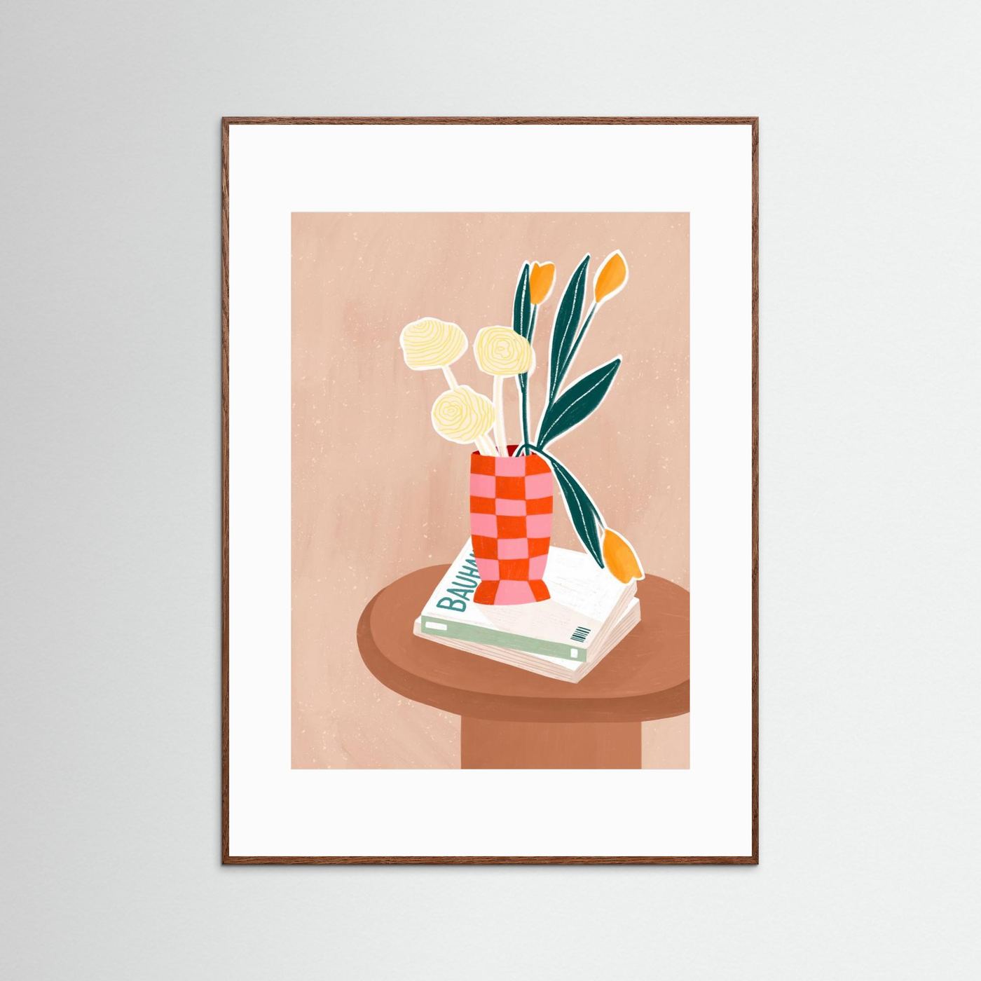 Checkered Vase by Bea Müller