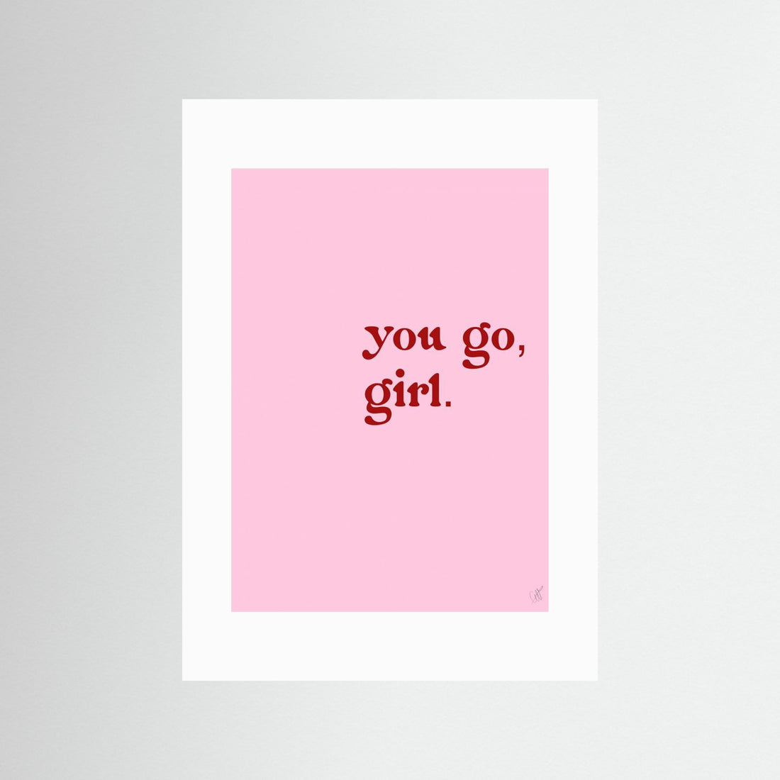 You go girl! by Anne Marie Volfova