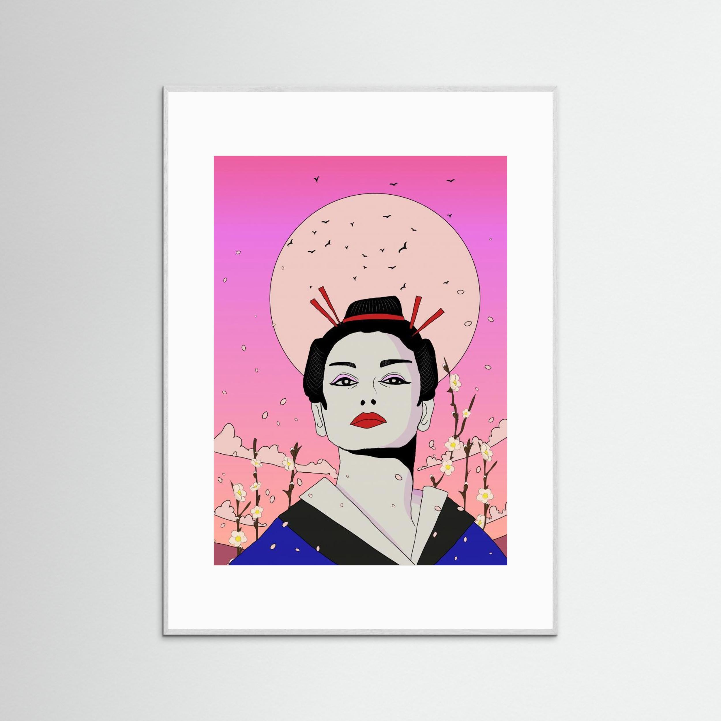 Japanese Geisha by Nicholas