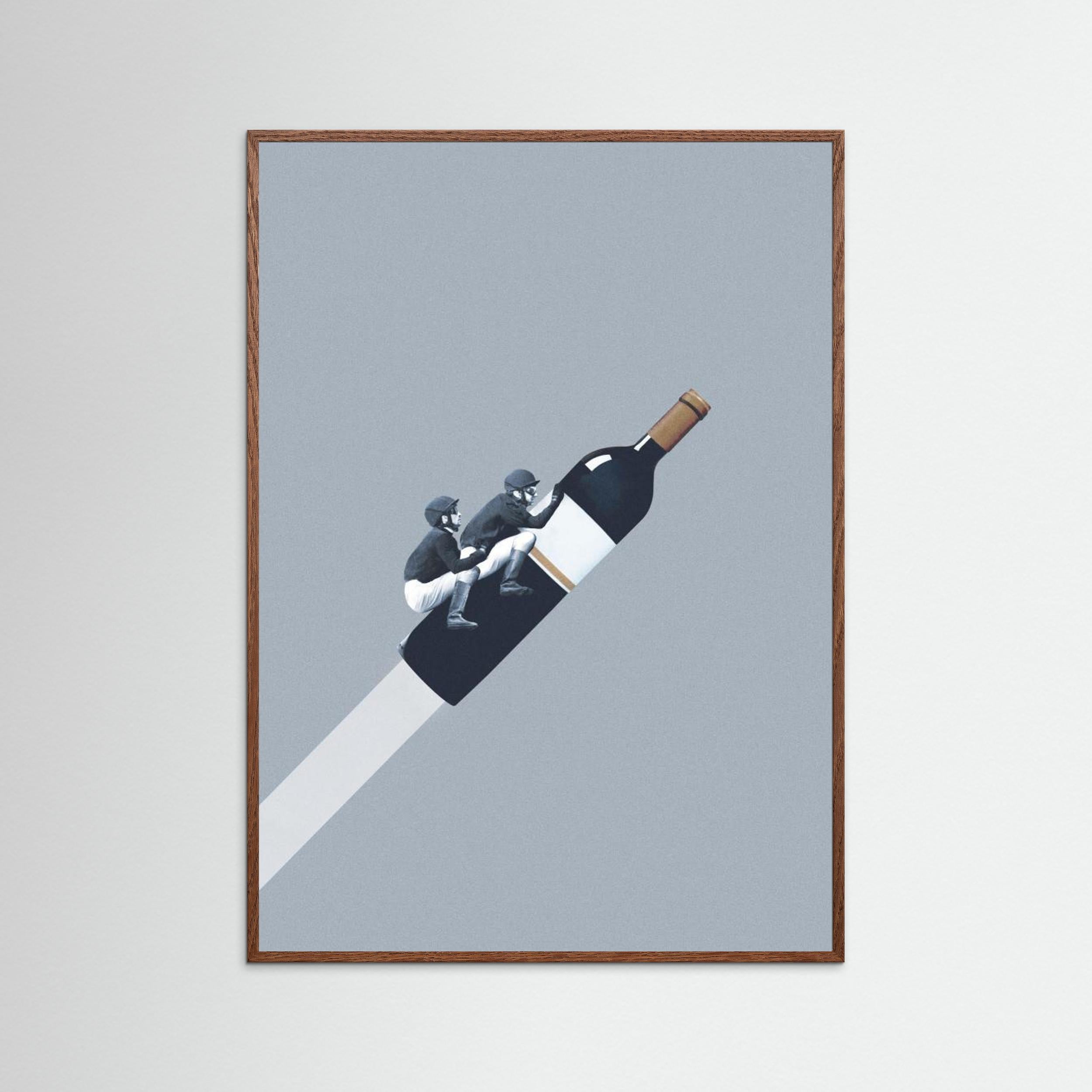 We ride until dawn by Maarten Léon - Fine Art Paper Print - dreamtprint.art - 14 x 21 cm / 5 x 8″ (A5)