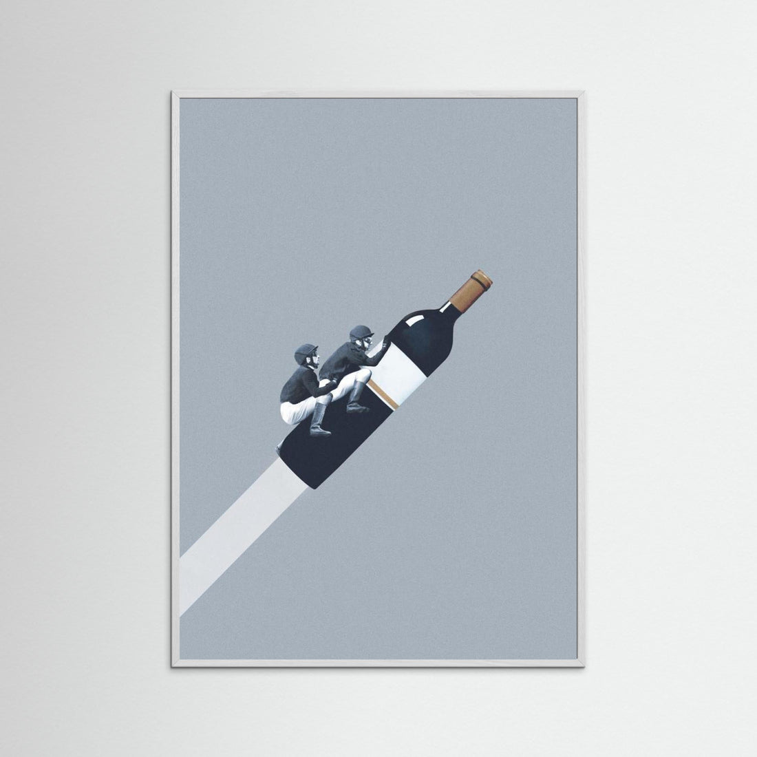 We ride until dawn by Maarten Léon - Fine Art Paper Print - dreamtprint.art - 14 x 21 cm / 5 x 8″ (A5)