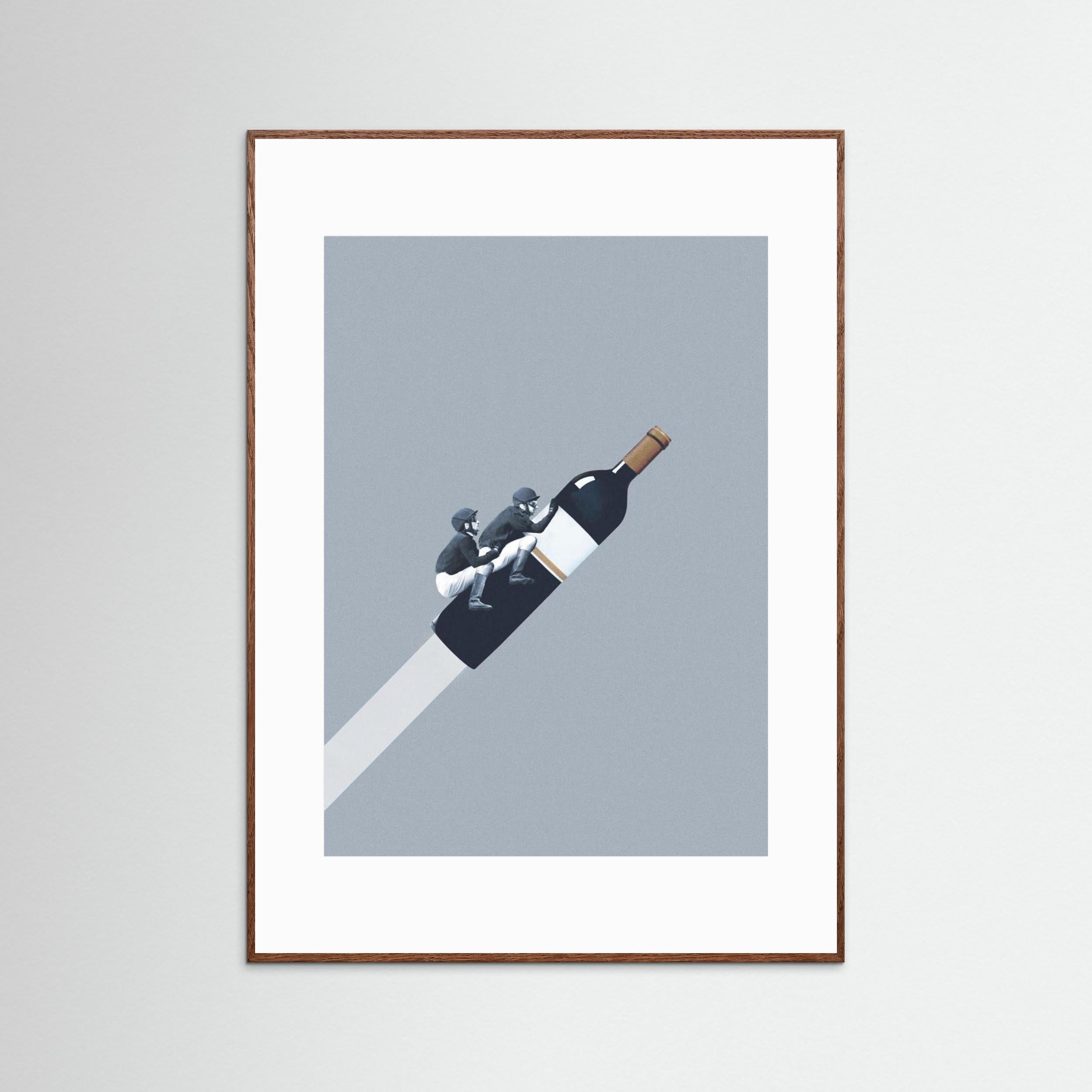 We ride until dawn by Maarten Léon - Fine Art Paper Print - dreamtprint.art - 14 x 21 cm / 5 x 8″ (A5)