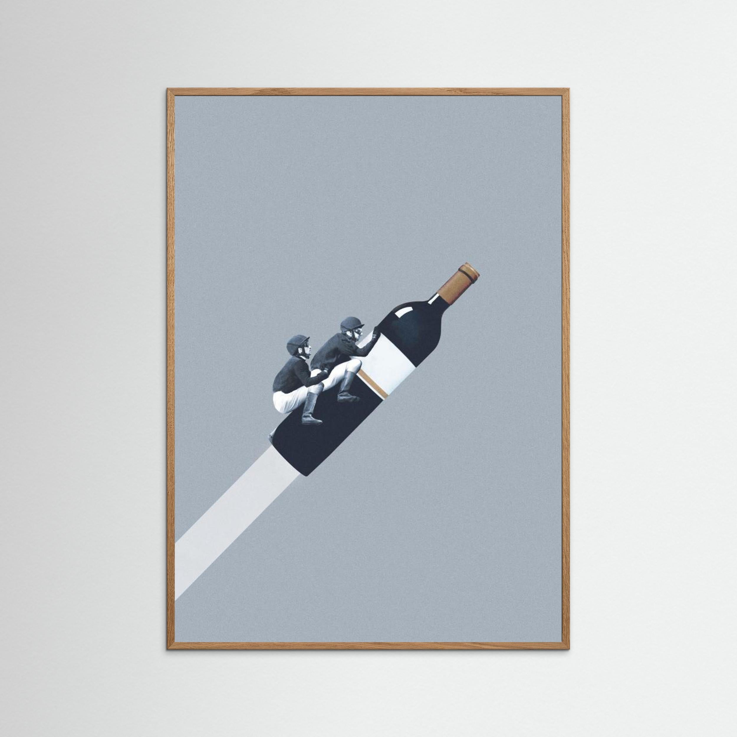 We ride until dawn by Maarten Léon - Fine Art Paper Print - dreamtprint.art - 14 x 21 cm / 5 x 8″ (A5)