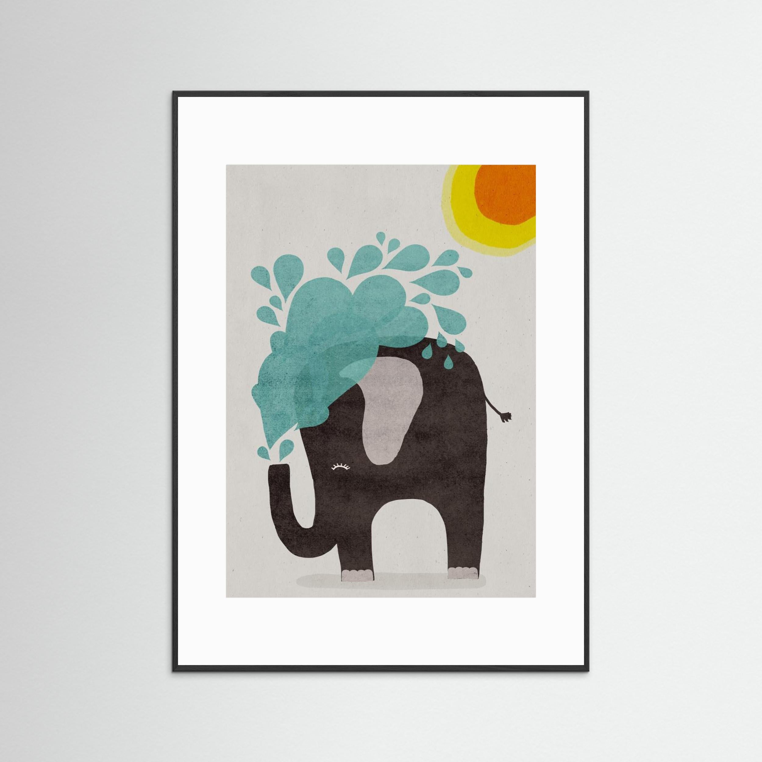 Funny elephant by Treechild