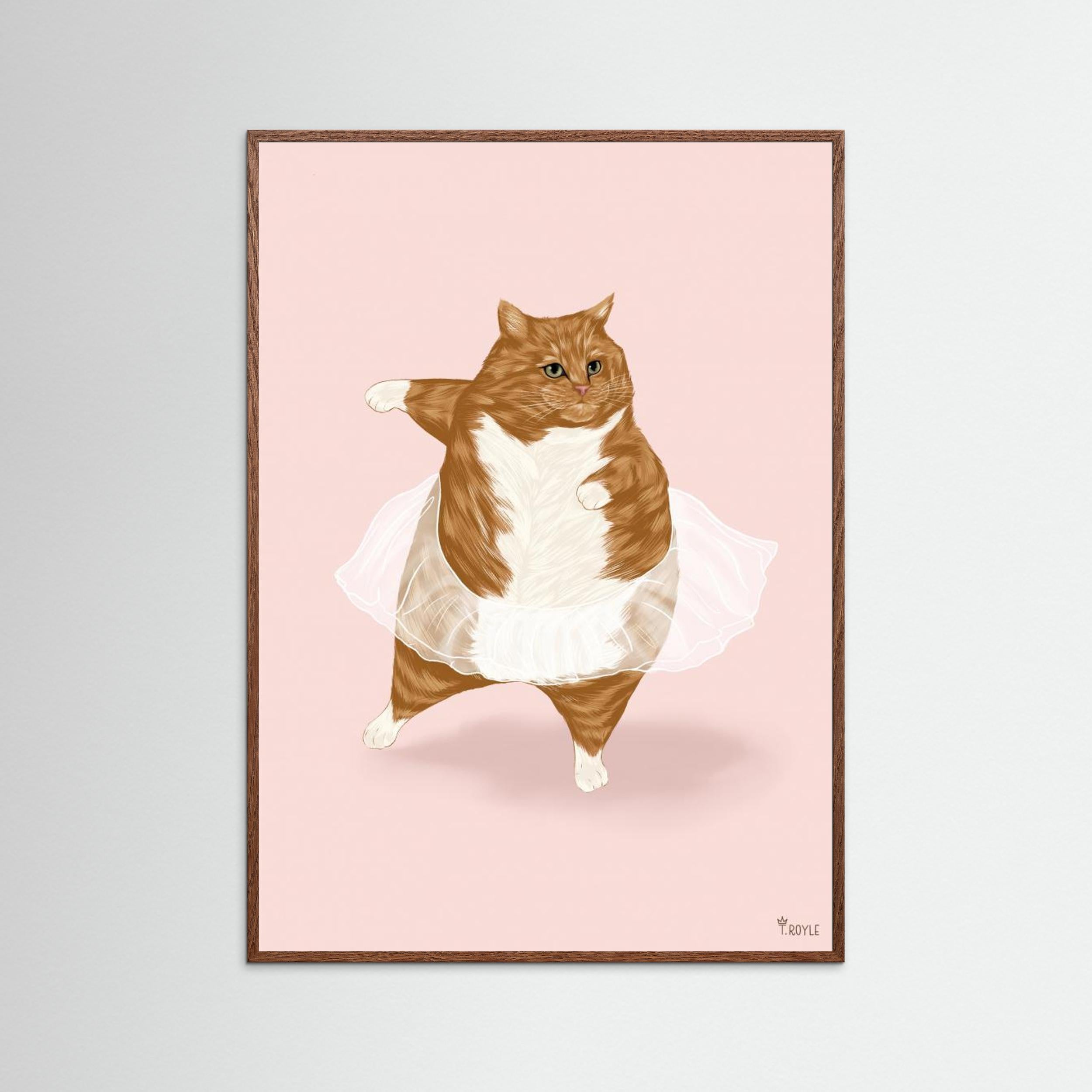 Ballet Cat - &#039;I can do anything I dream of&#039; by Tara Royle