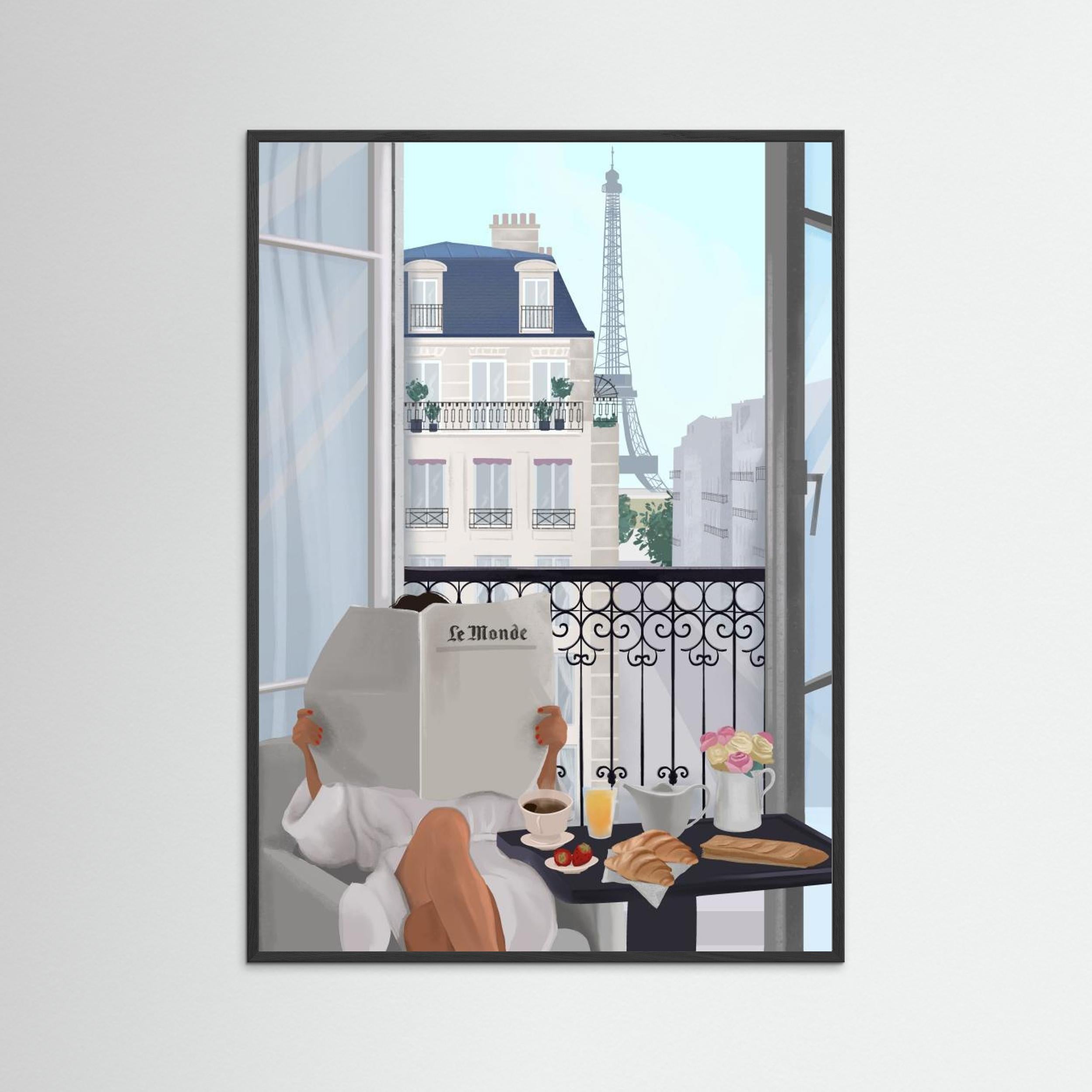 Paris Balcony by Petra Lizde