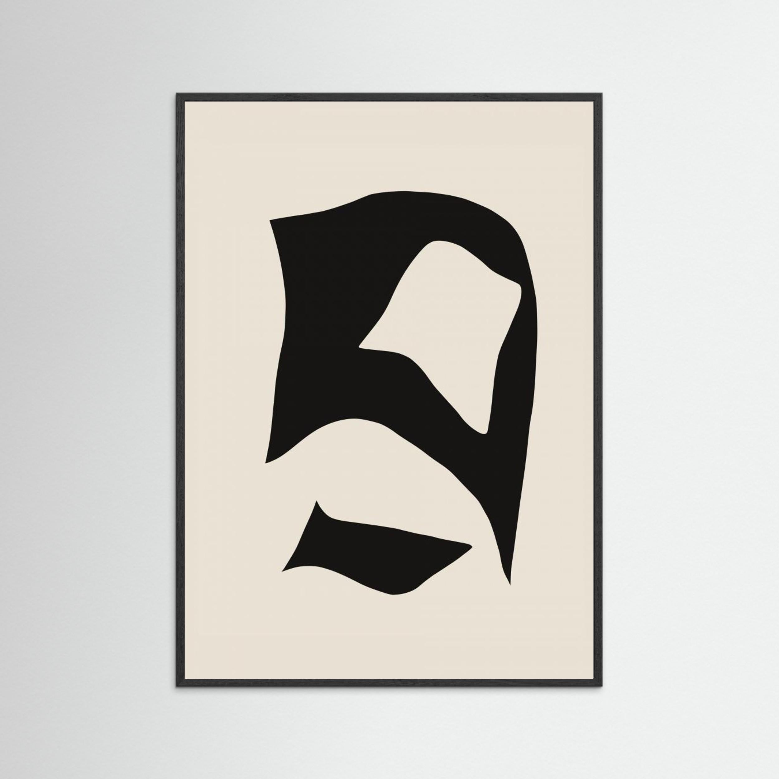 Distorted Black Cut Out by Little Dean