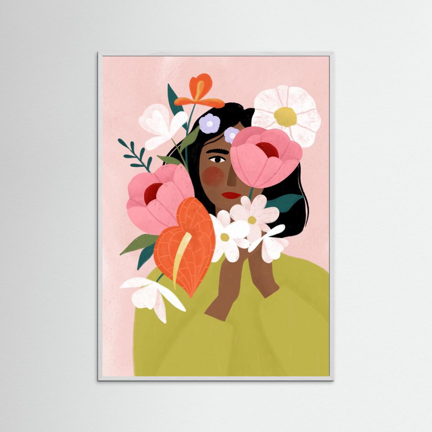 Flower Lady by Bea Müller