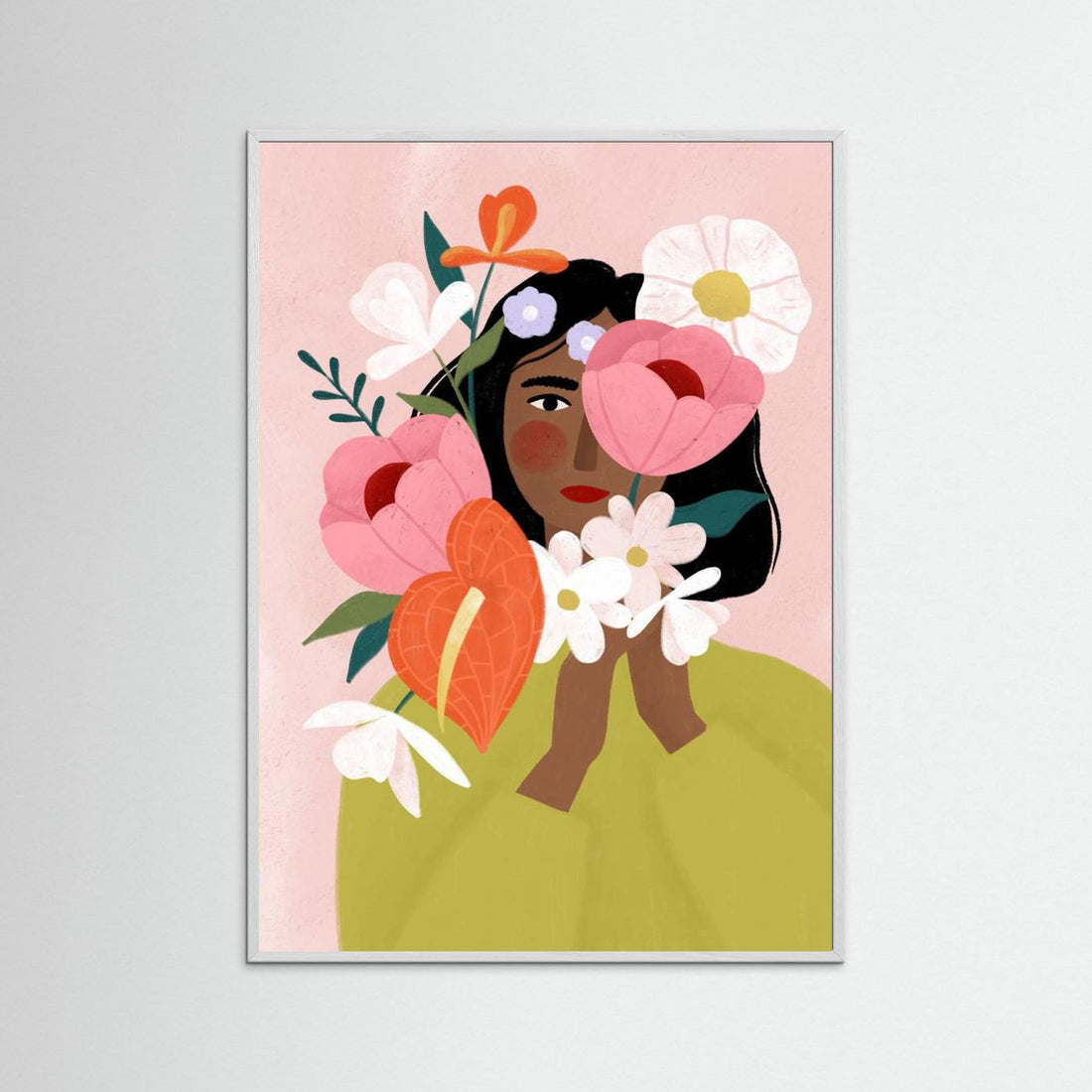 Flower Lady by Bea Müller