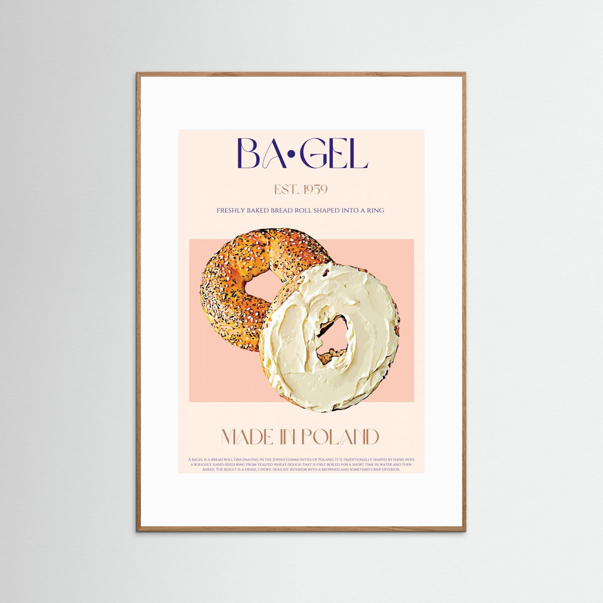 23ratiobagelprint by Nazma Khokhar