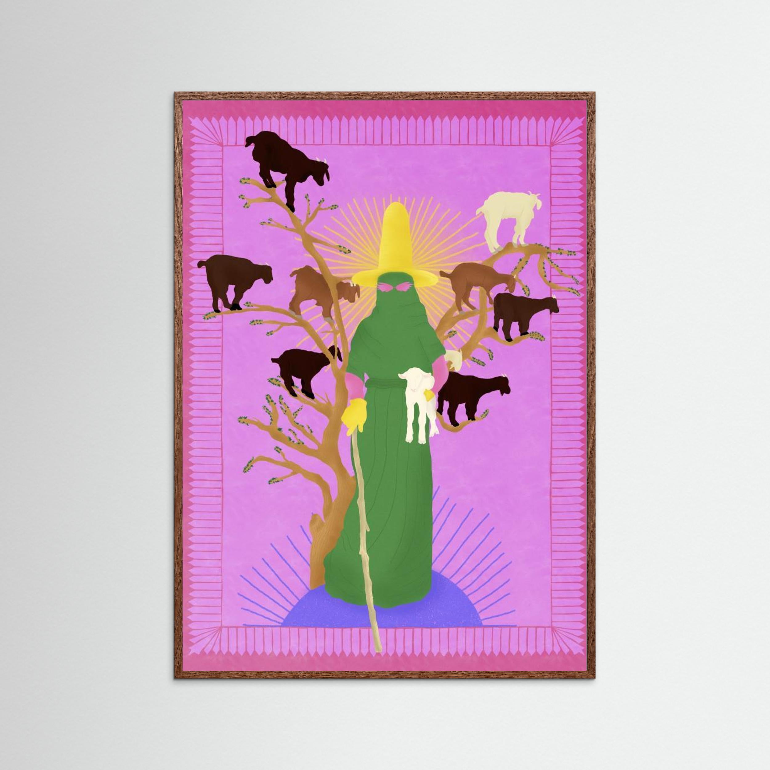 Holy Woman Herder by Jota De Jai