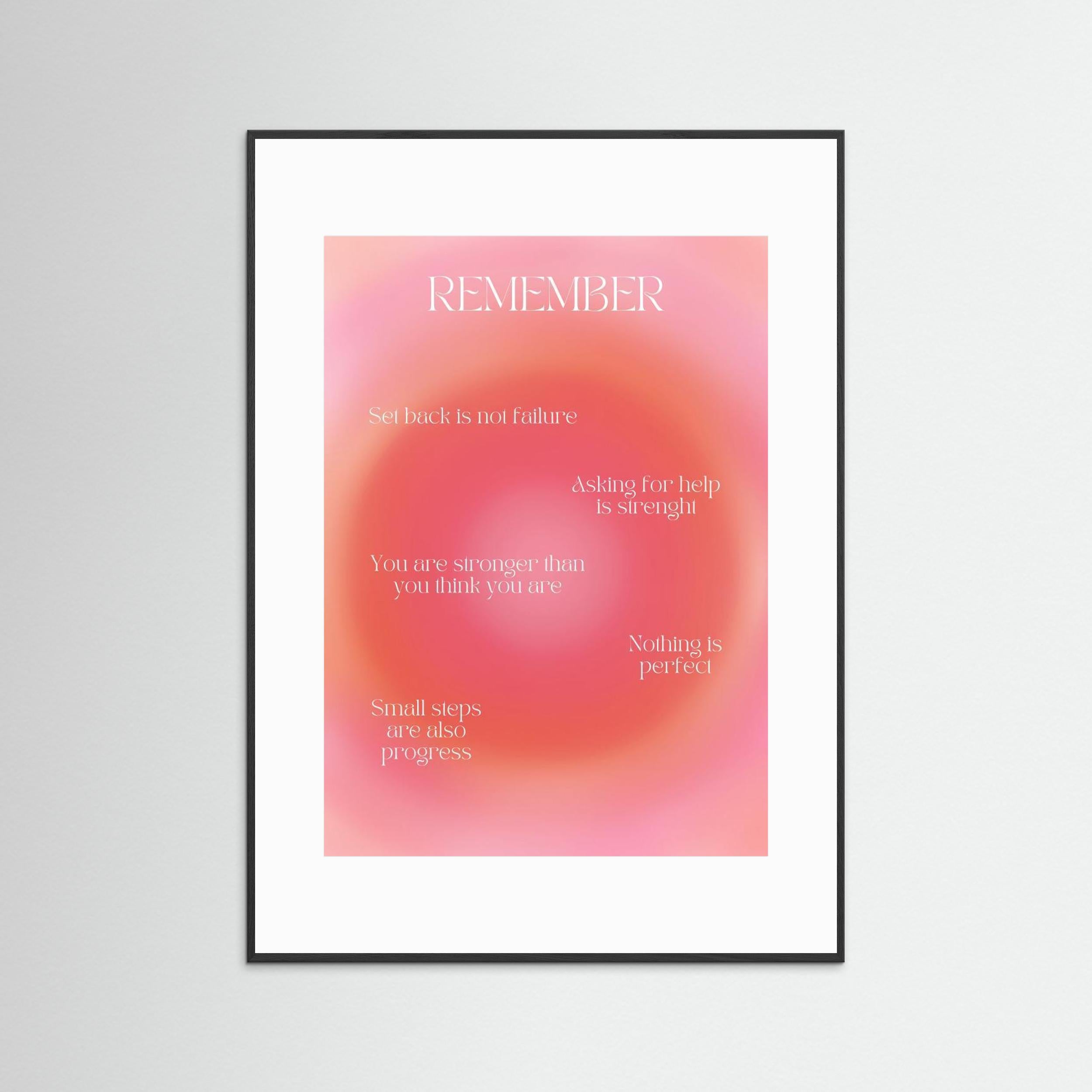 Motivational Aura Poster by Amélie