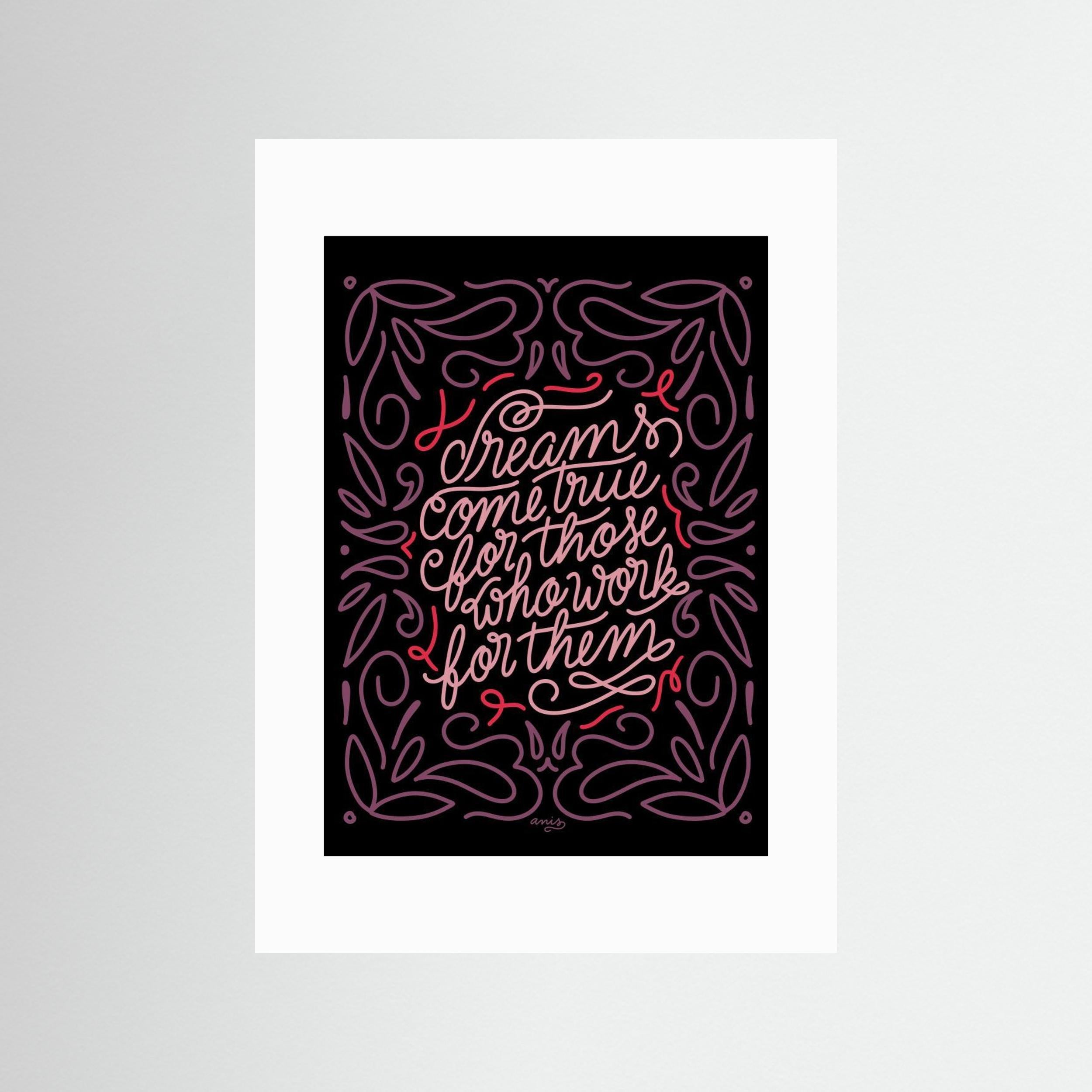 Dreams Come True by Anis Illustration