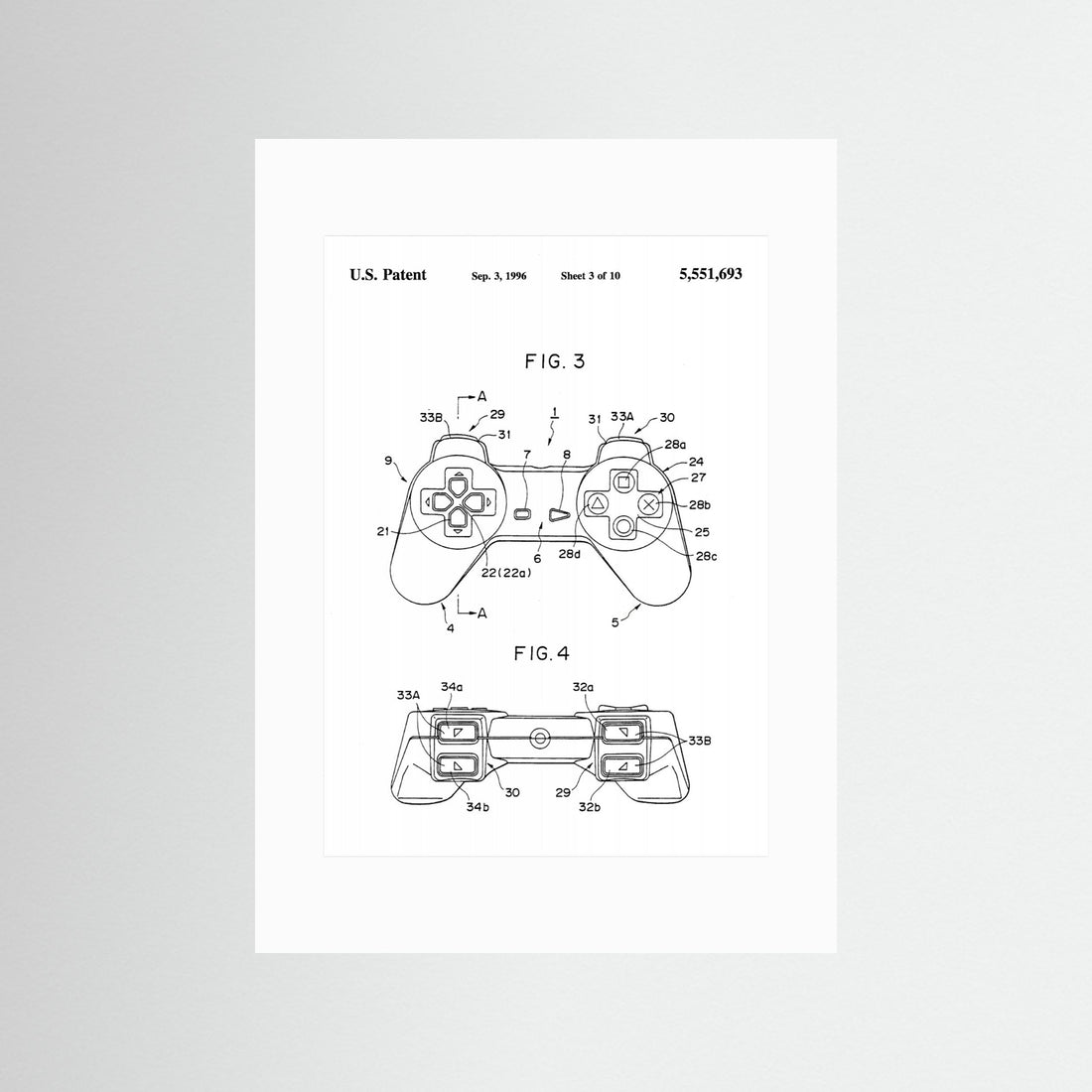 Controller Unit Patent 1996 by Andreas Magnusson