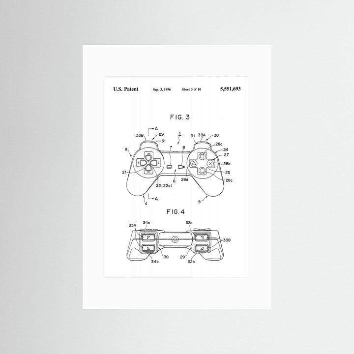 Controller Unit Patent 1996 by Andreas Magnusson