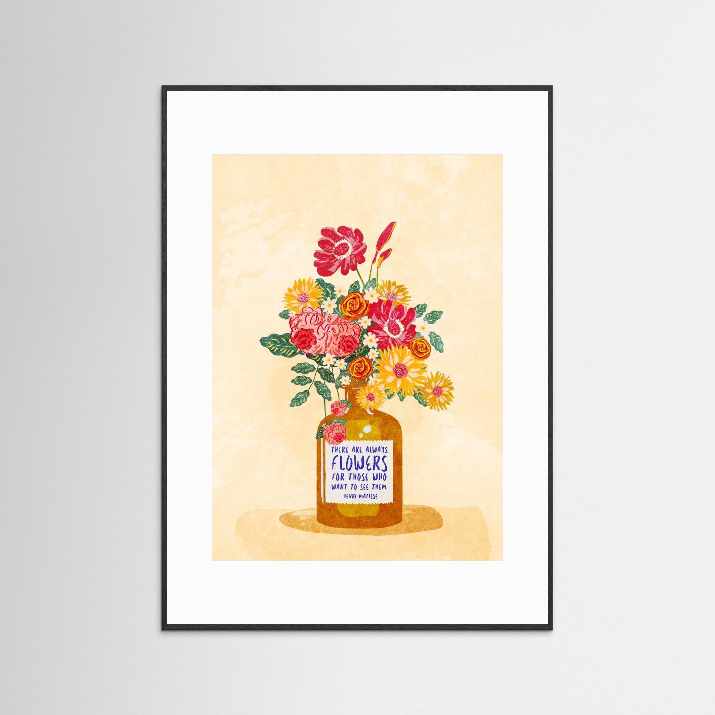 Always flowers by Raissa Oltmanns